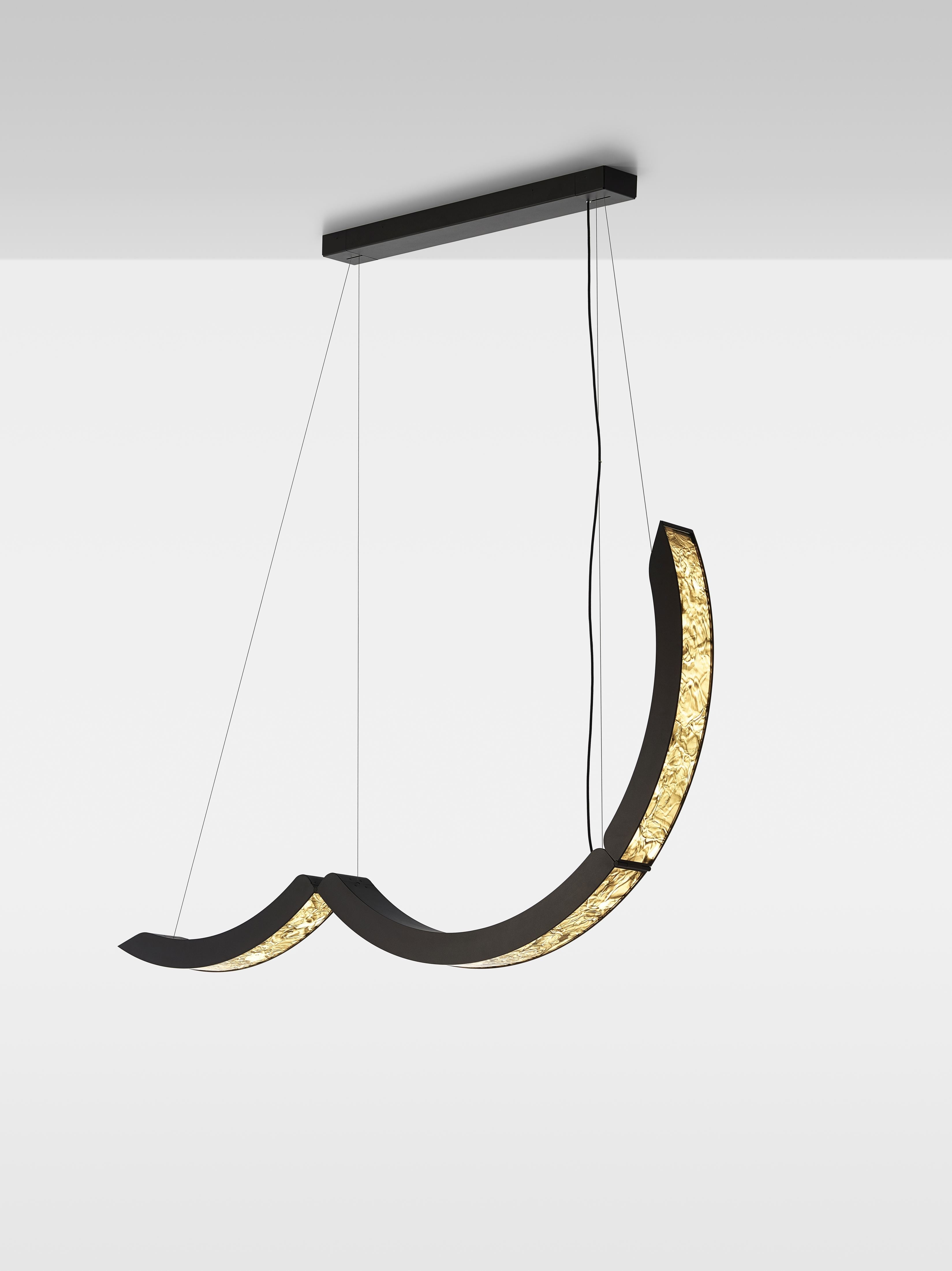 Závěsné svítidlo ELO sklo Brokisglass