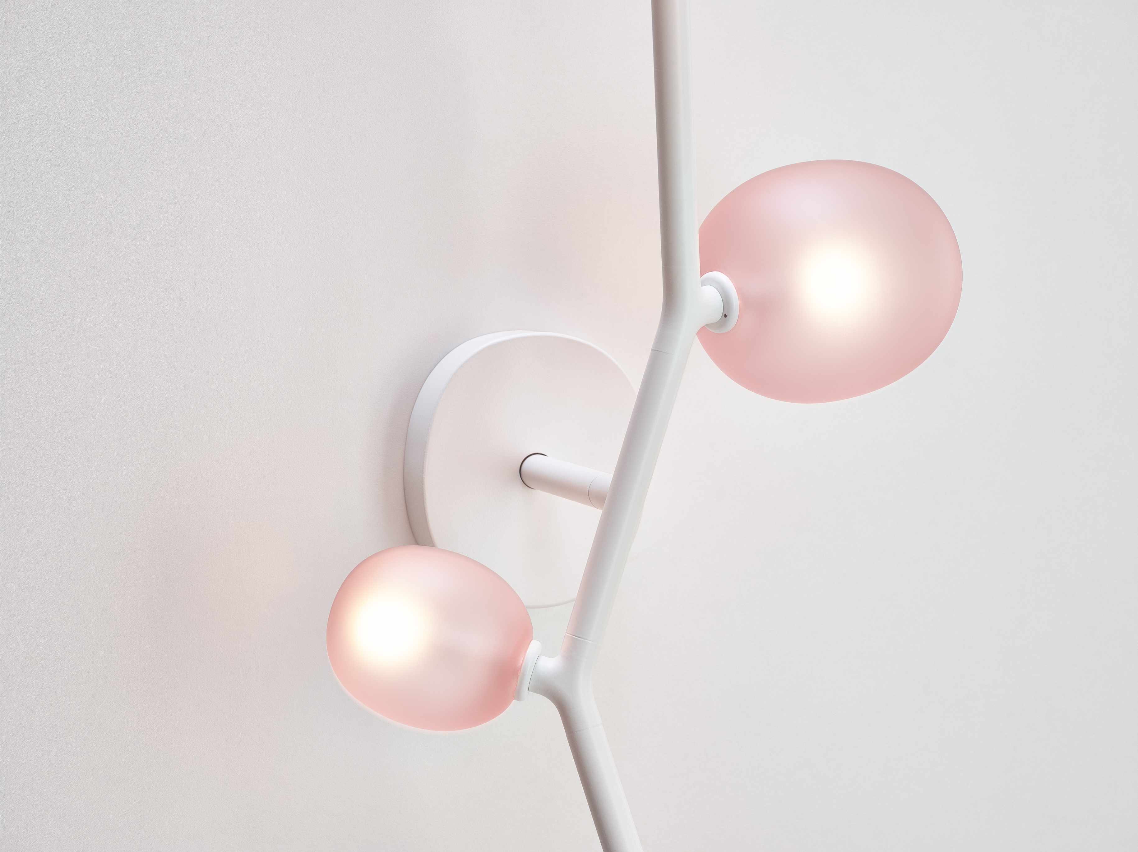 Nástěnná lampa IVY matné sklo