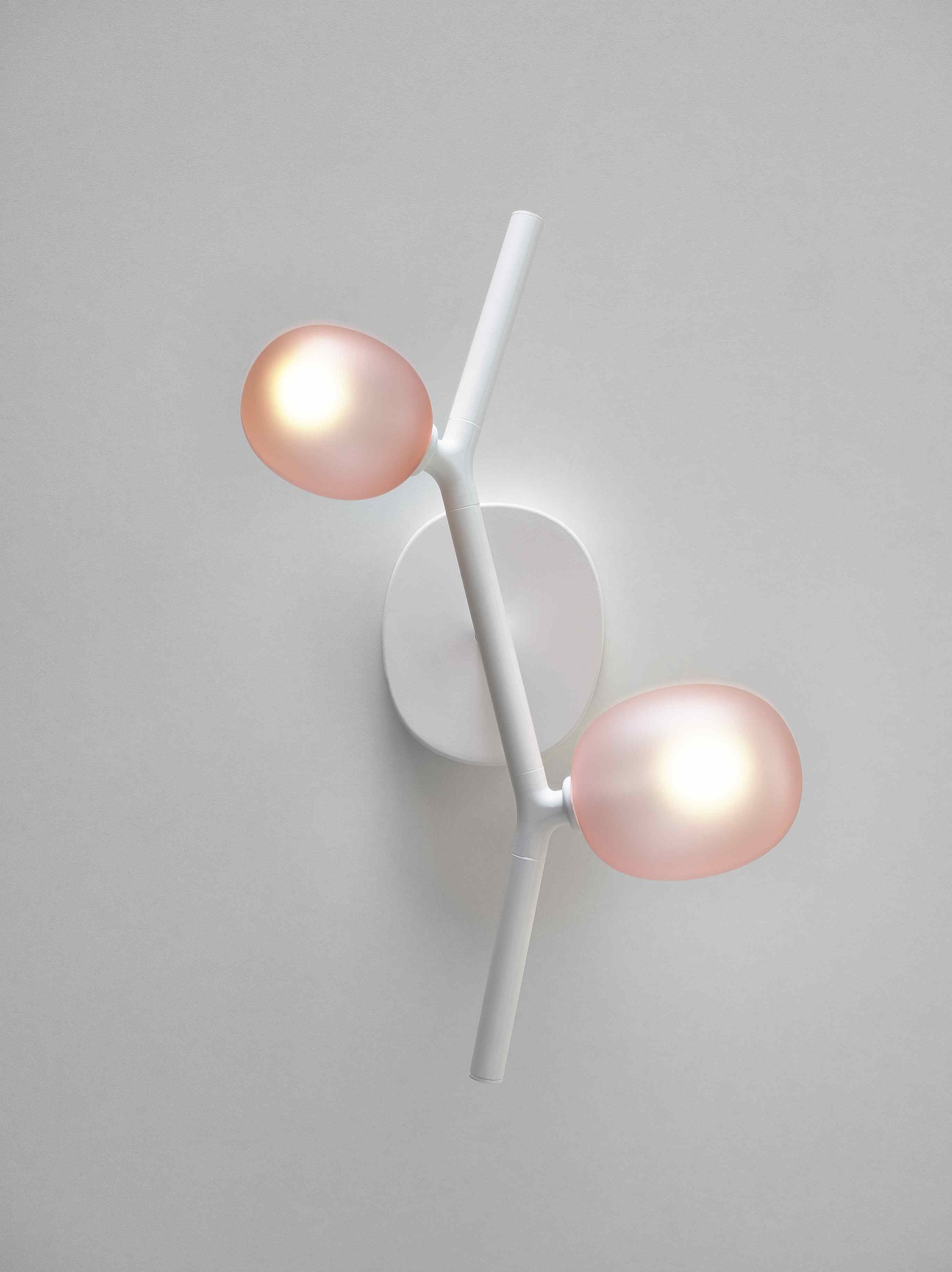 Nástěnná lampa IVY matné sklo