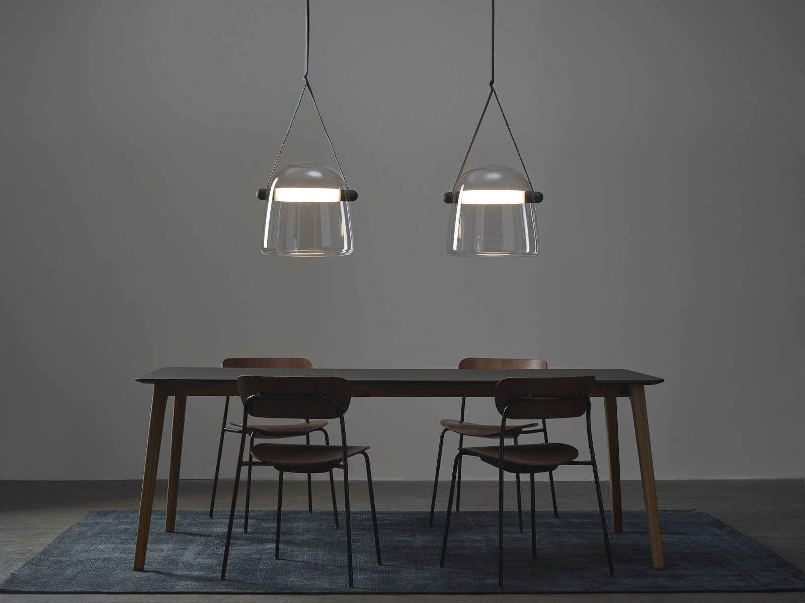 Hanging lamp Mona white headliner