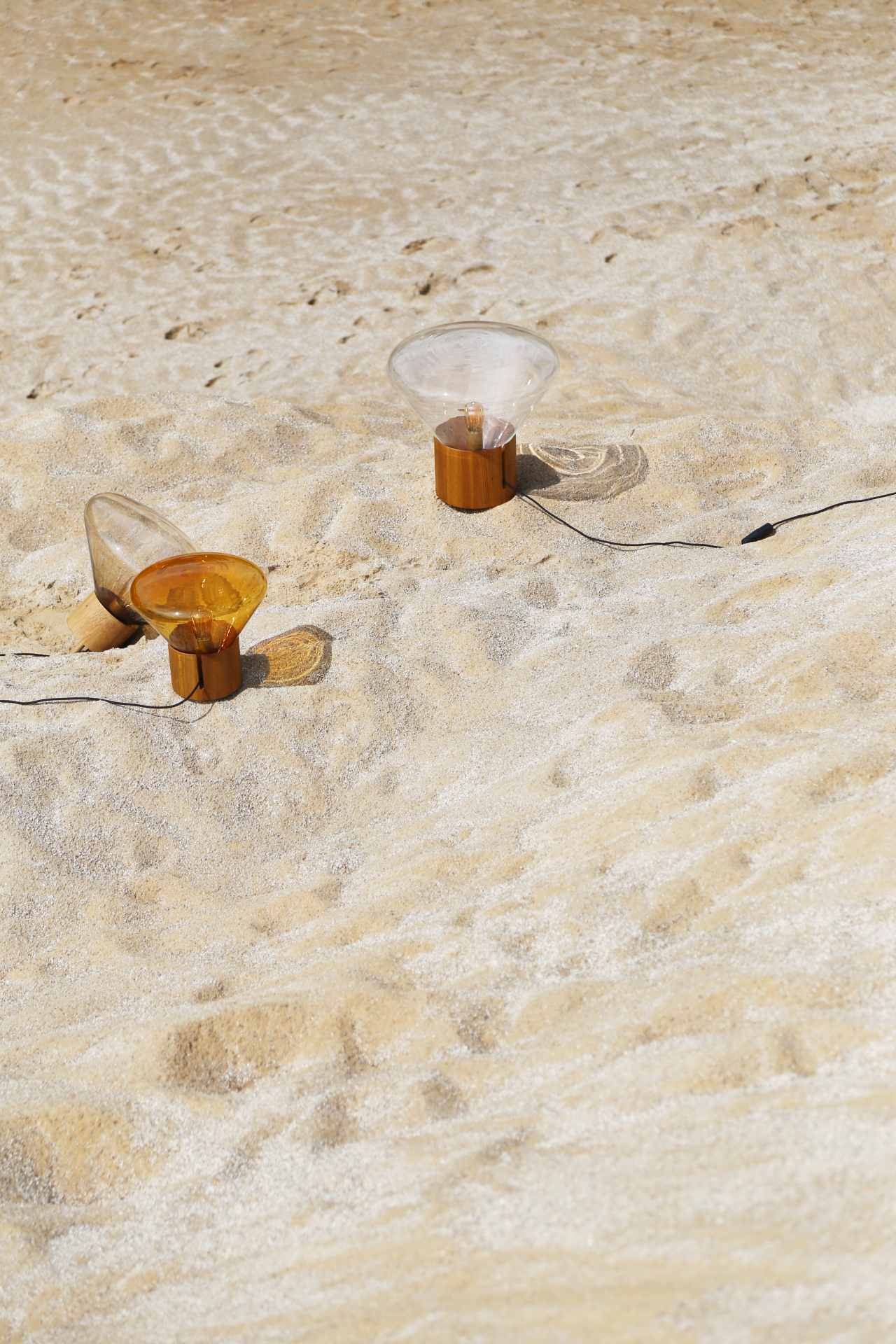 Lampa MUFFINS skleněná foukaná