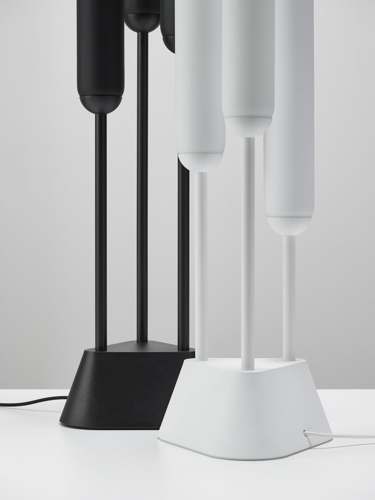 Stojací lampa PURO matné sklo