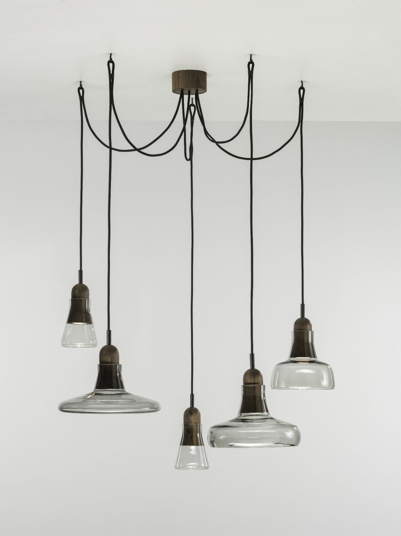 Závěsné svítidlo SHADOWS - SET FREE lesklé sklo