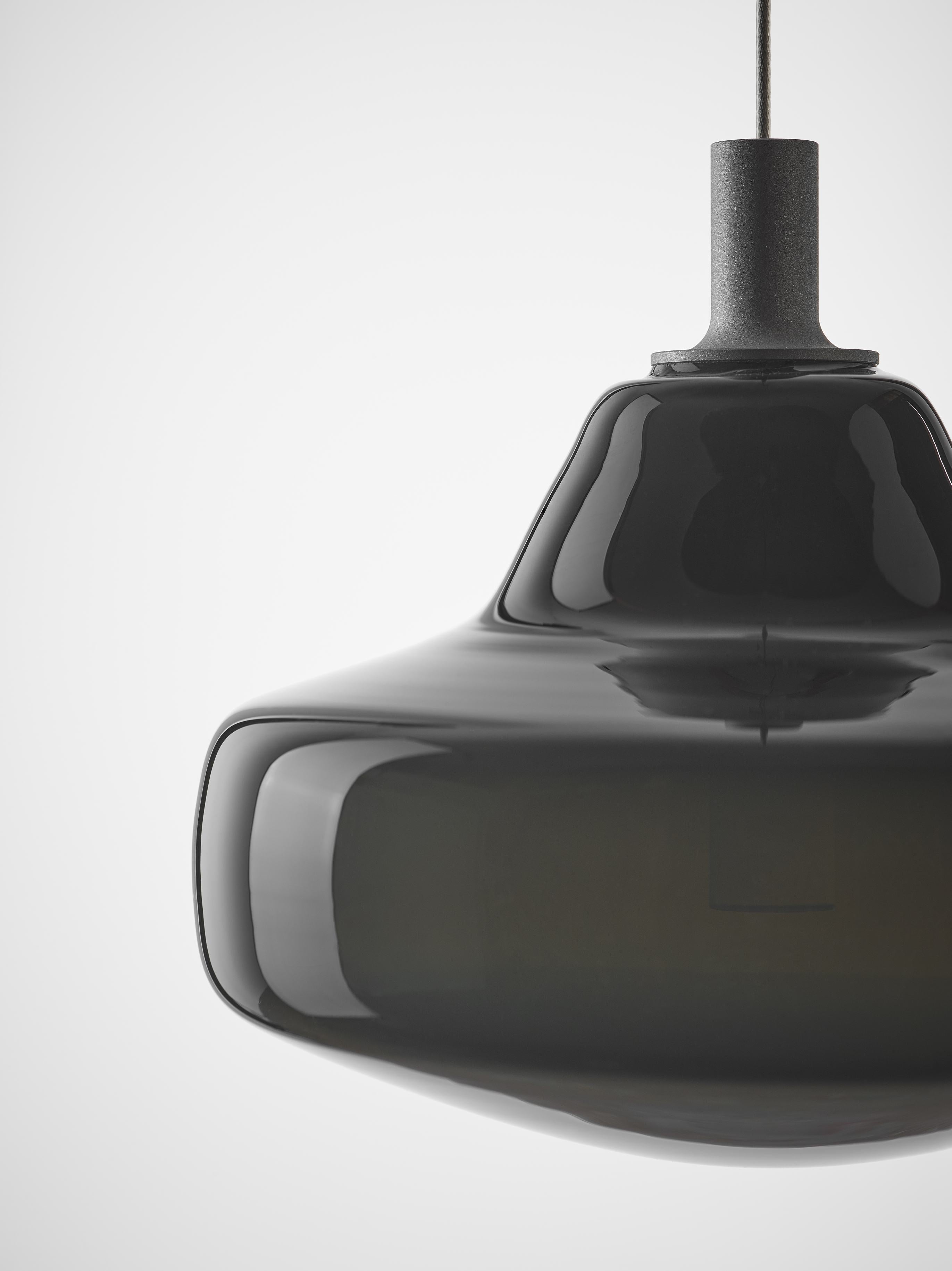 Závěsné svítidlo STARCLOUD skleněné foukané sklo