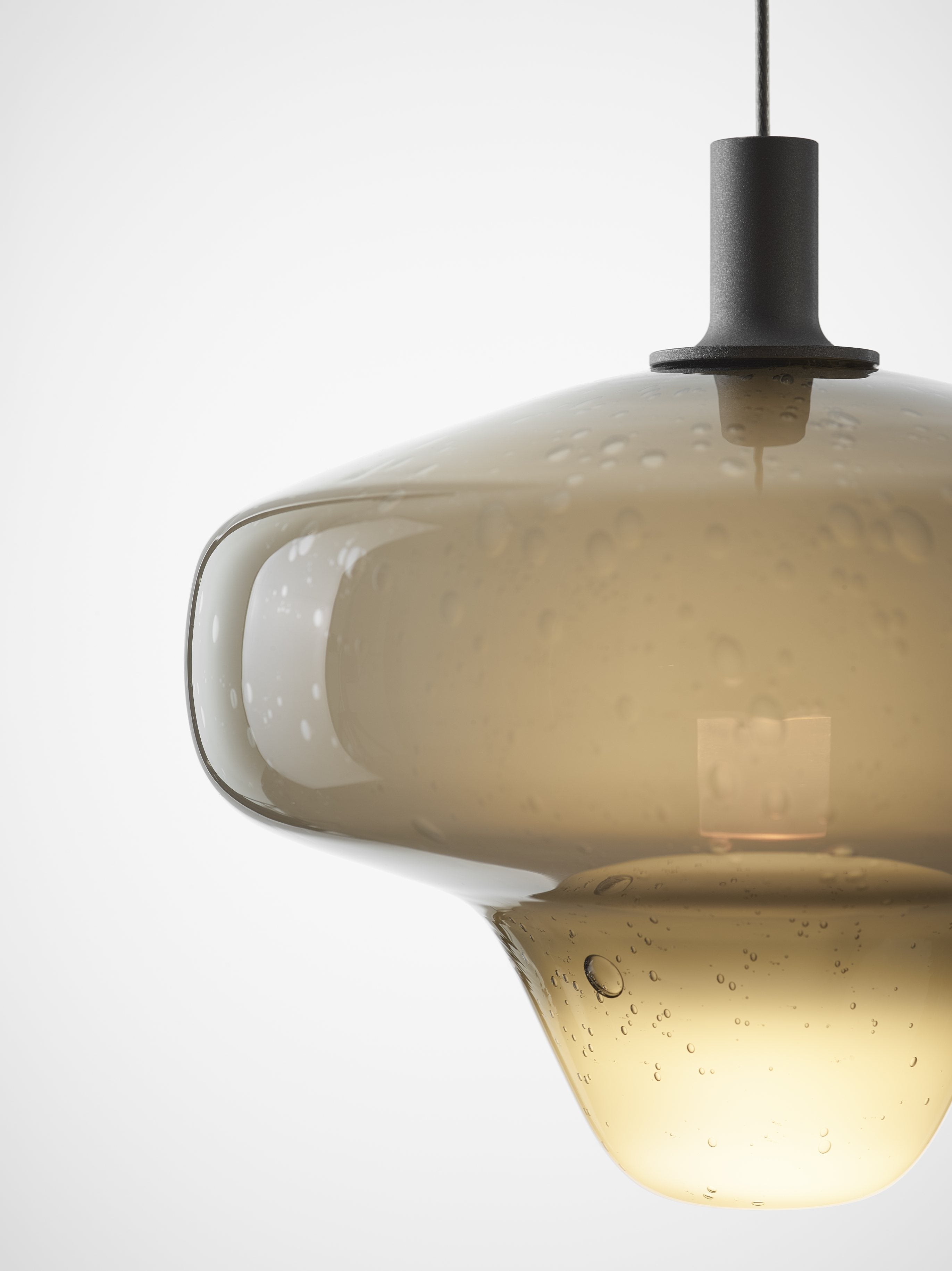 Závěsné svítidlo STARCLOUD skleněné foukané sklo