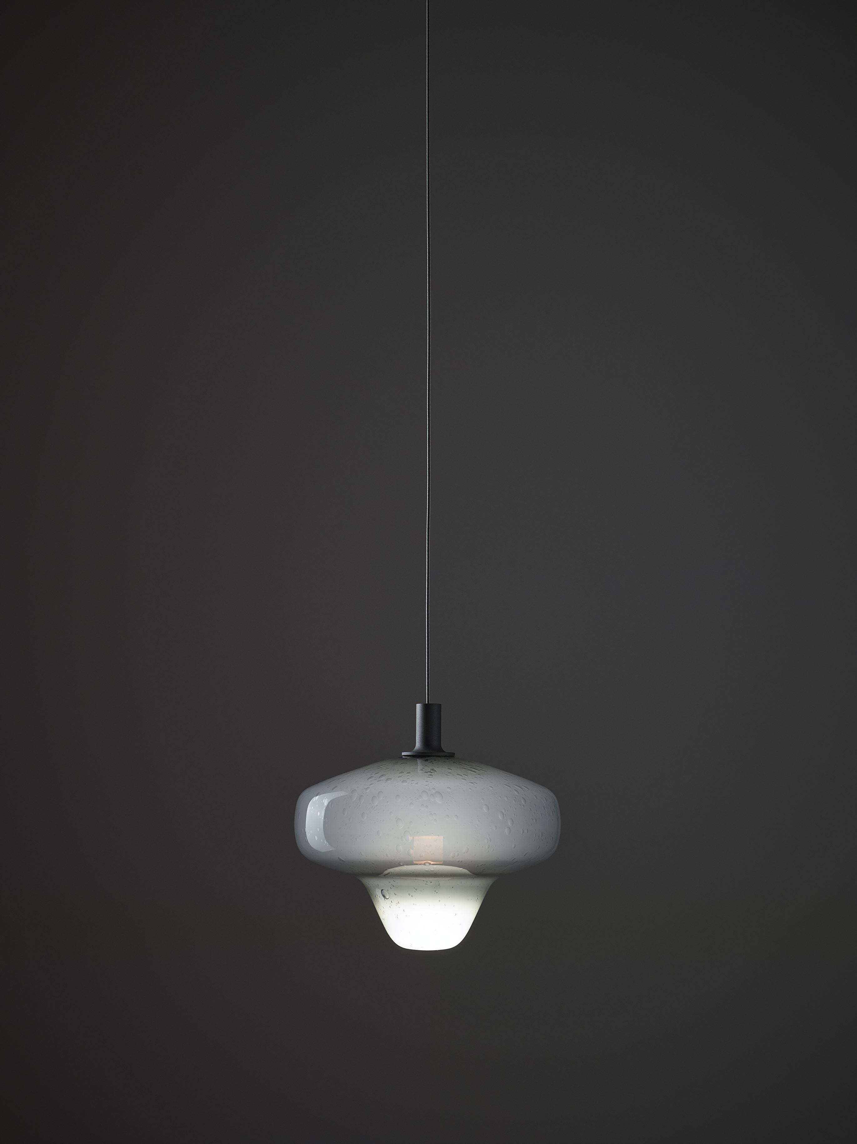 Závěsné svítidlo STARCLOUD skleněné foukané sklo