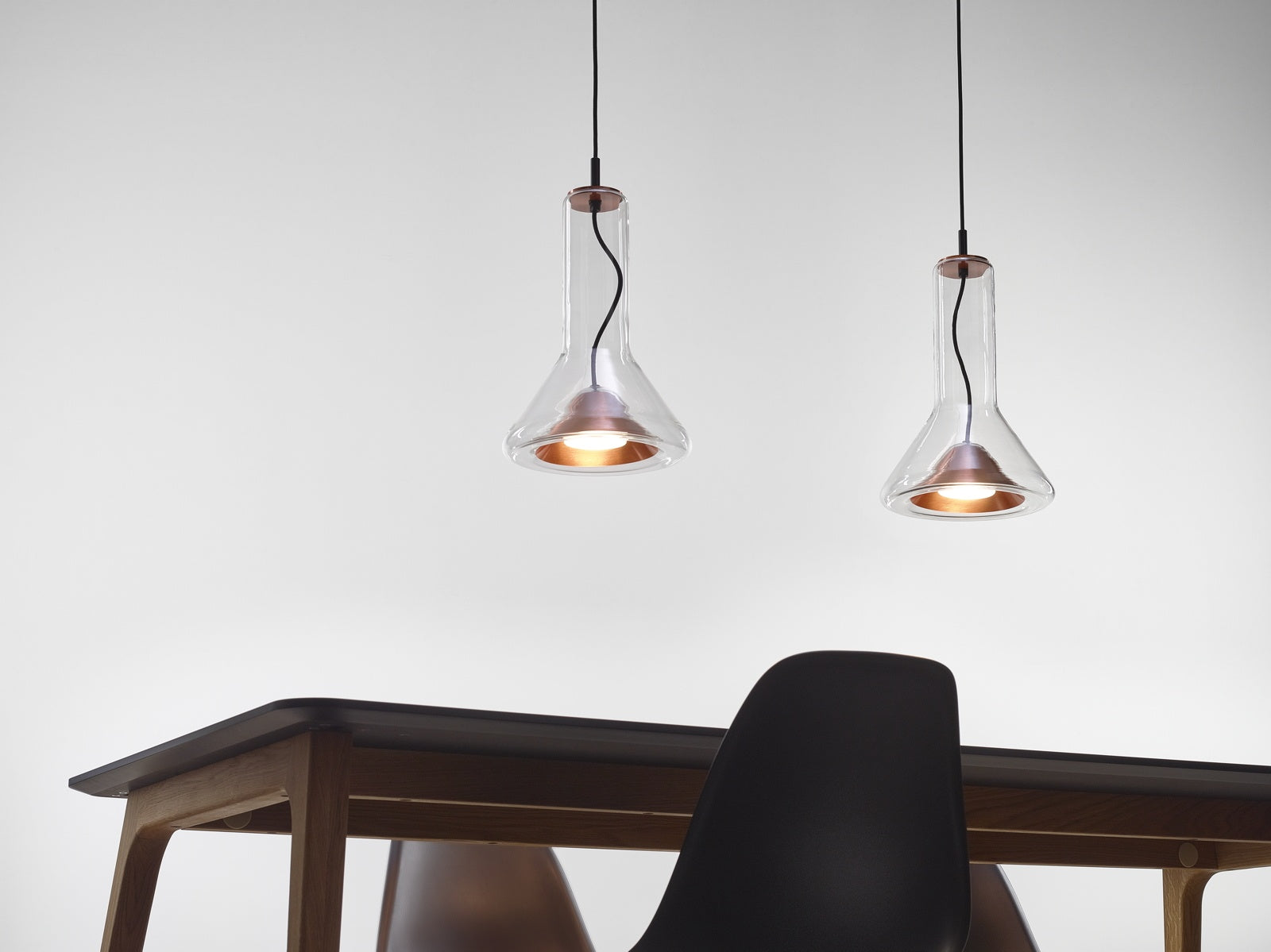 Závěsné svítidlo WHISTLE sklo foukané