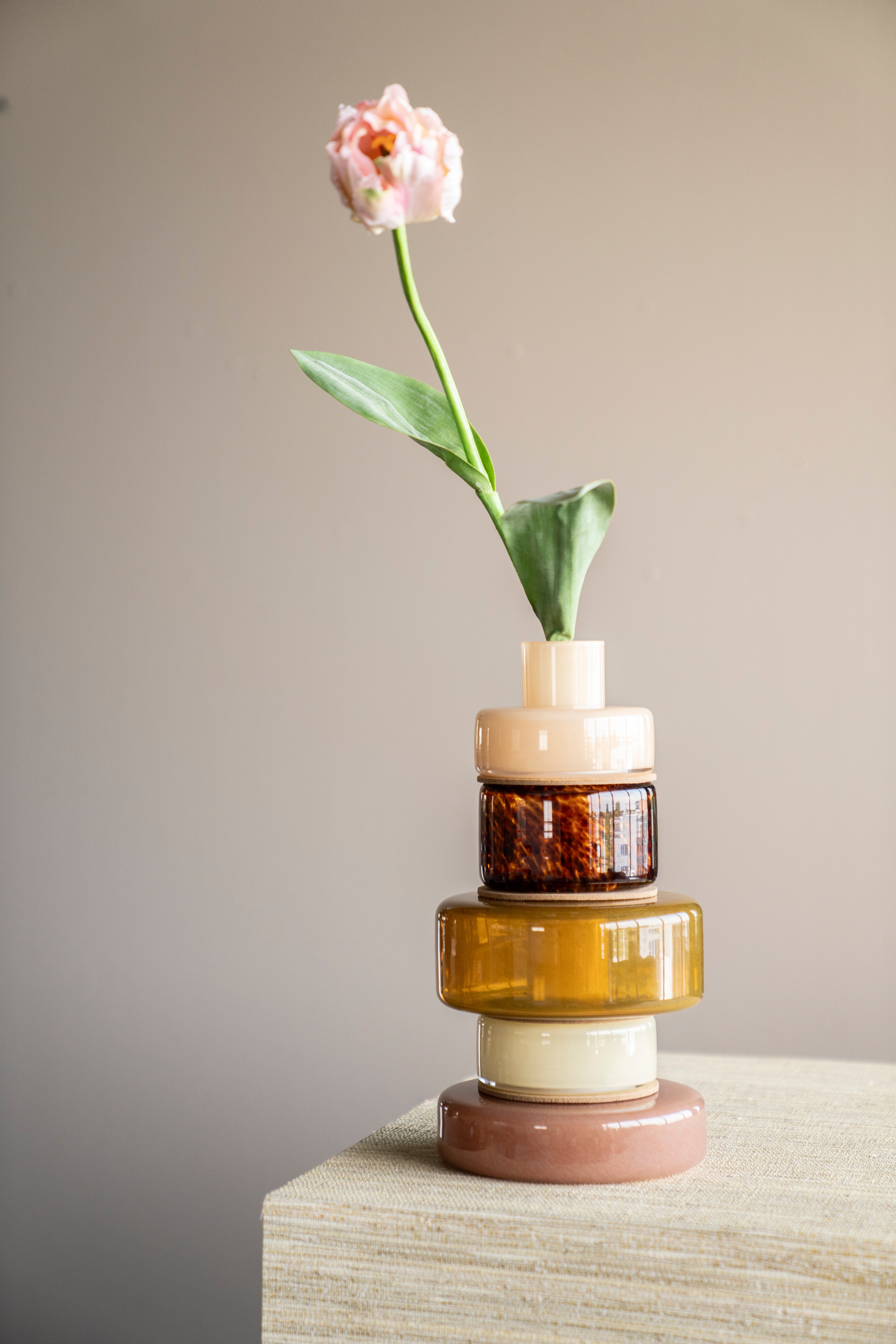 Wazon GOLAS brązowy