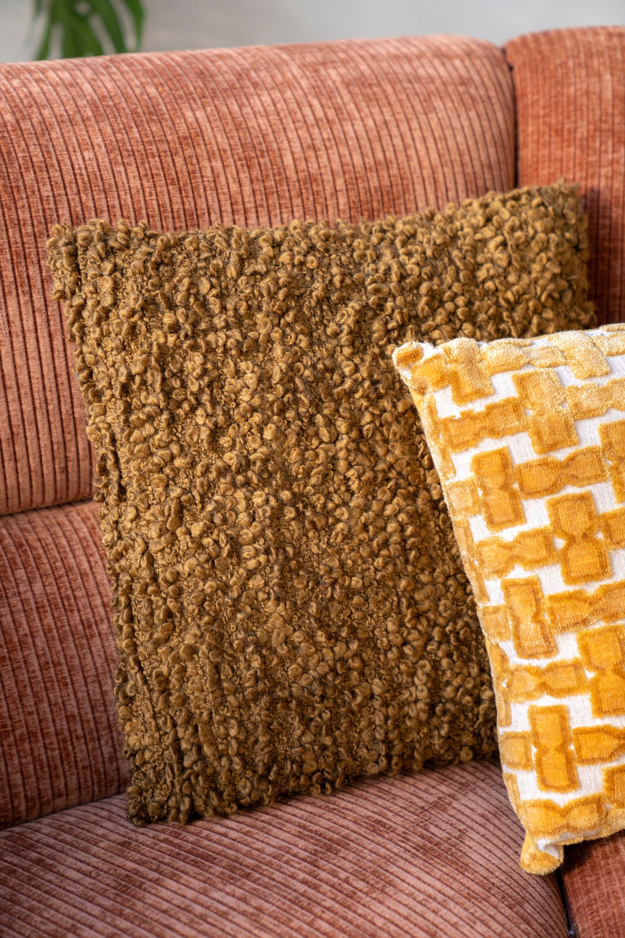 Poduszka VISTA musztardowy