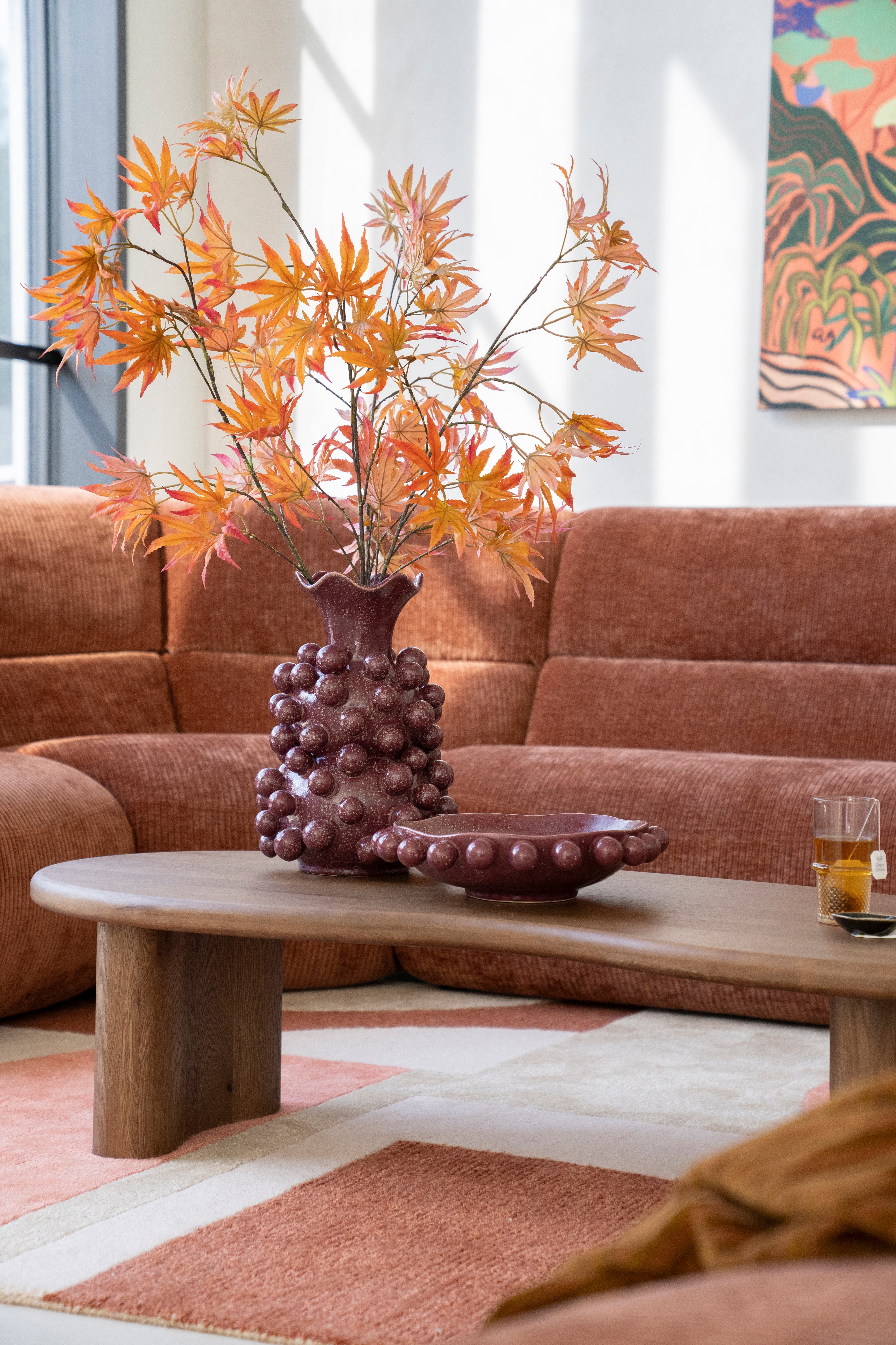 Taca VIRO burgundowy