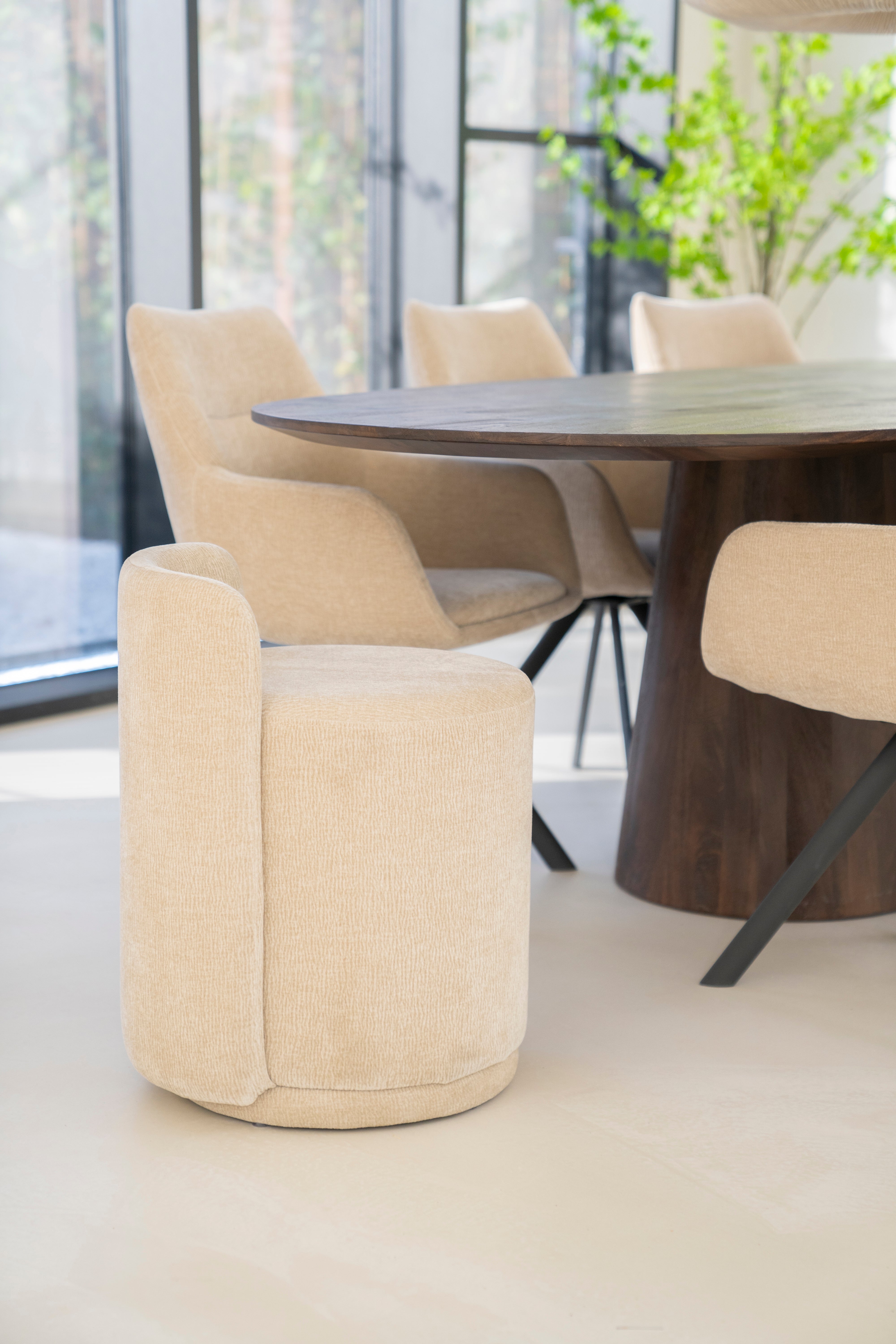 MARQUE stool beige