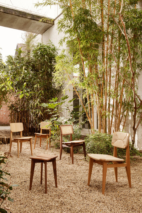 Krzesło C-CHAIR czarne drewno dębowe