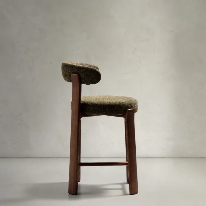 Hoker GRANITE zielony szenil z ciemną jesionową podstawą