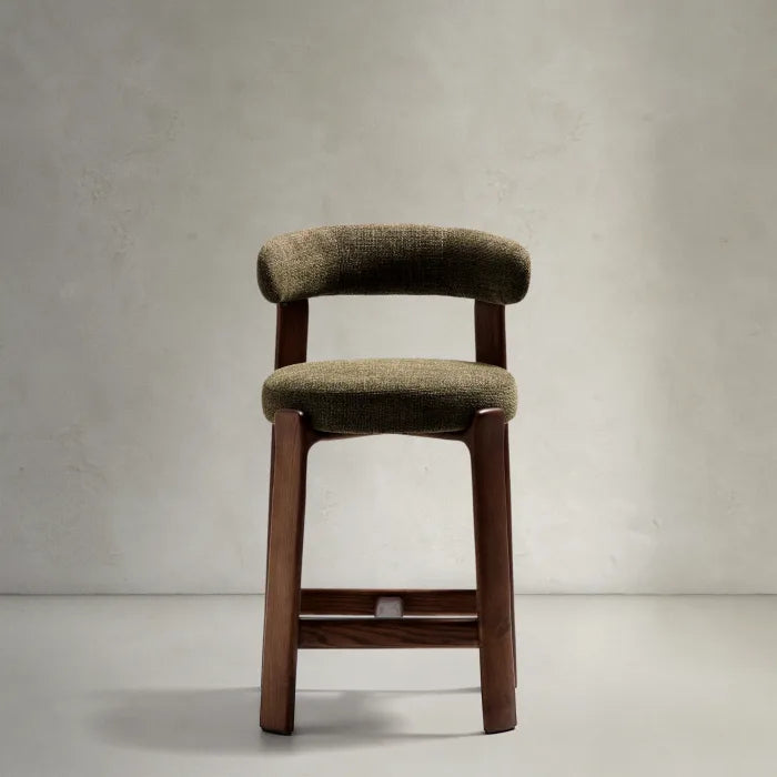 Hoker GRANITE zielony szenil z ciemną jesionową podstawą