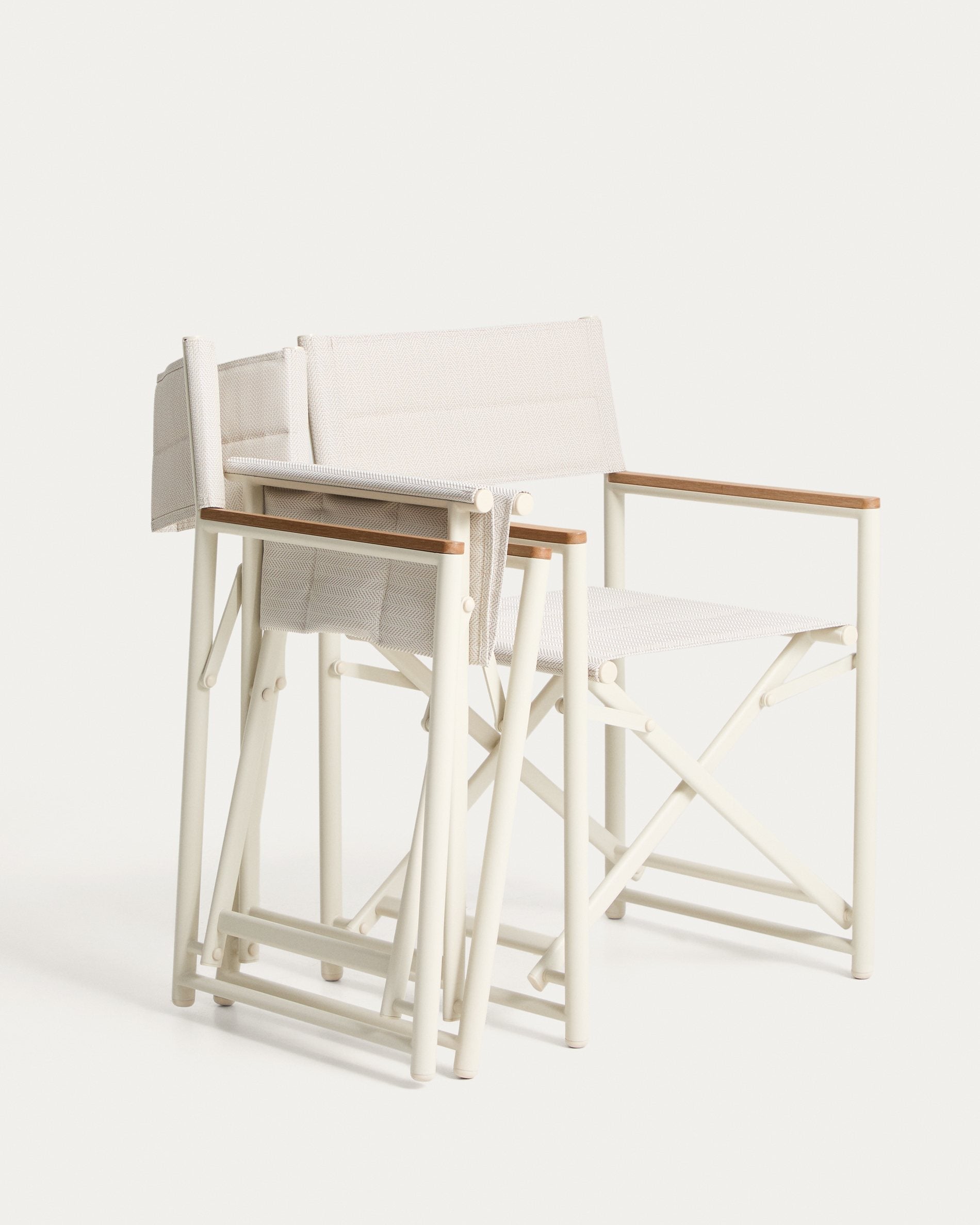 Skládací zahradní židle TISNO taupe