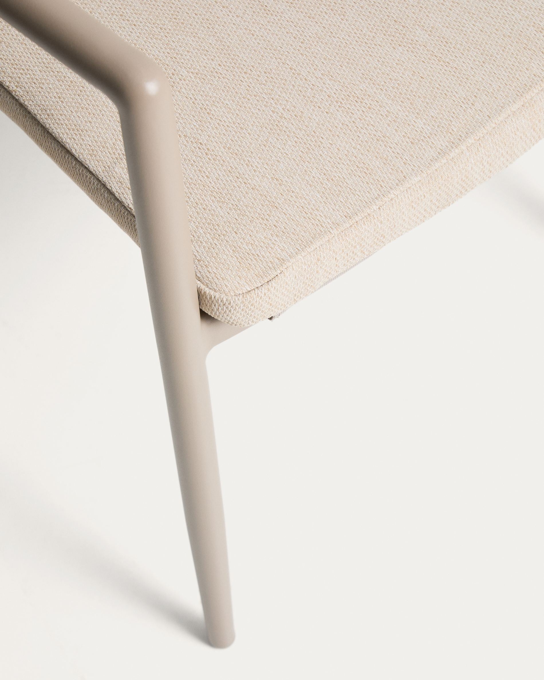 ARGASI garden chair in gray-beige