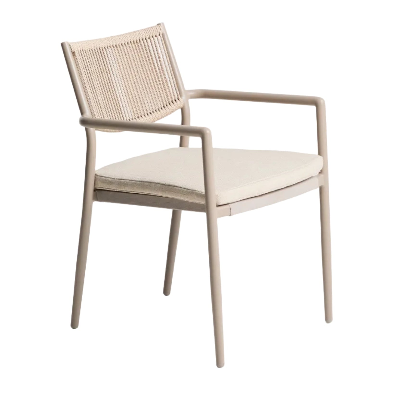 ARGASI garden chair in gray-beige