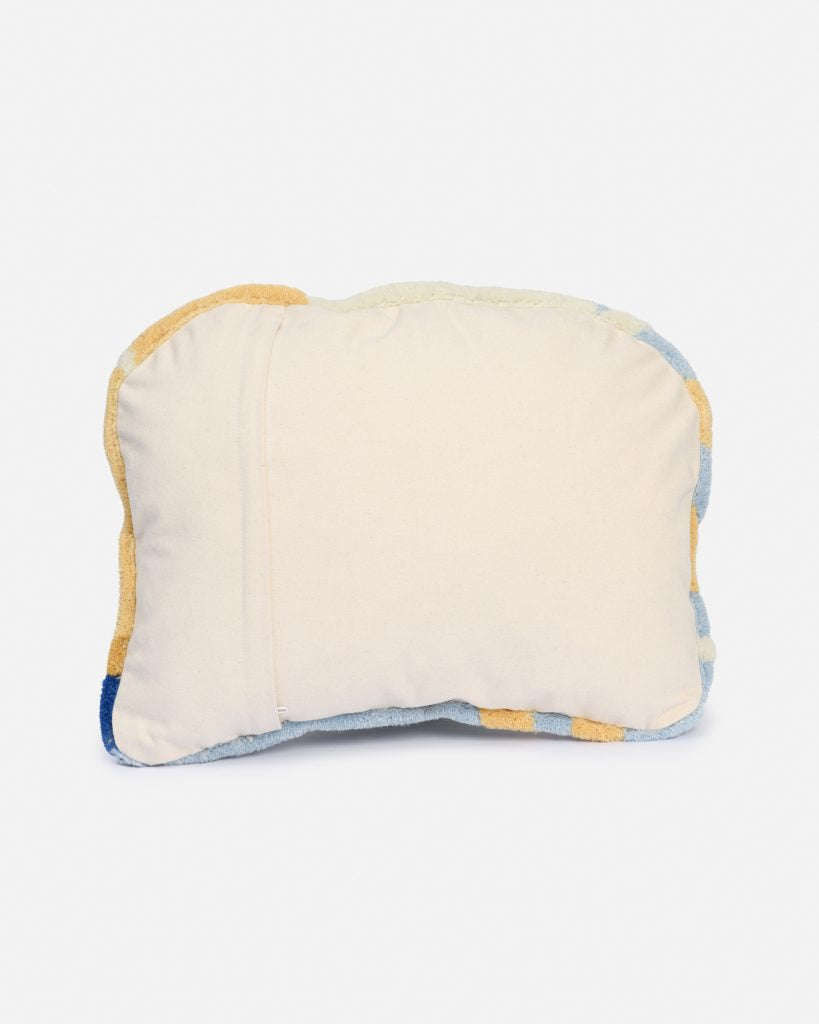 CAVE decorative pillow navy blue with orange