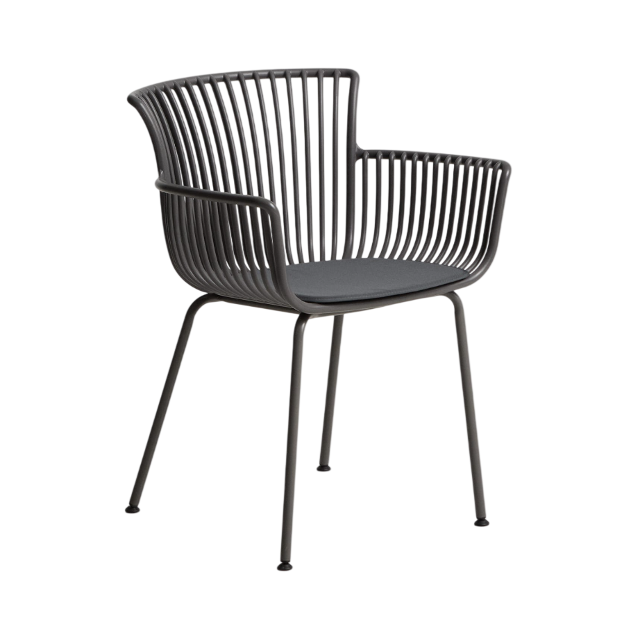 Zahradní křeslo SURPIKA grafitové