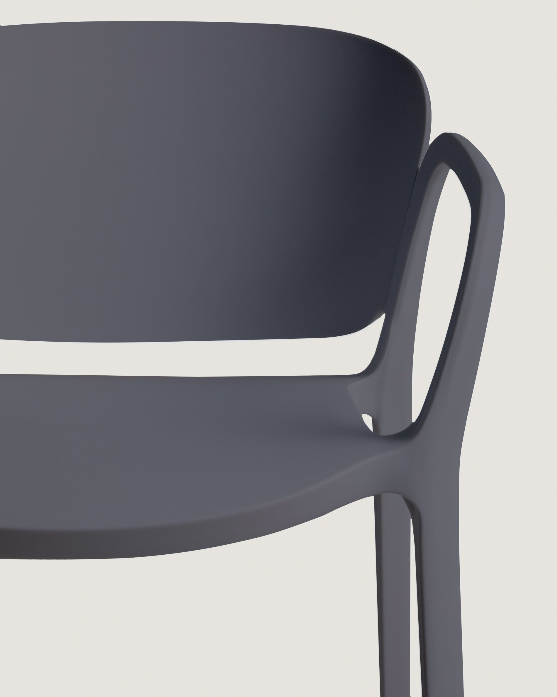 ANIA Dark Gray Garden Chair