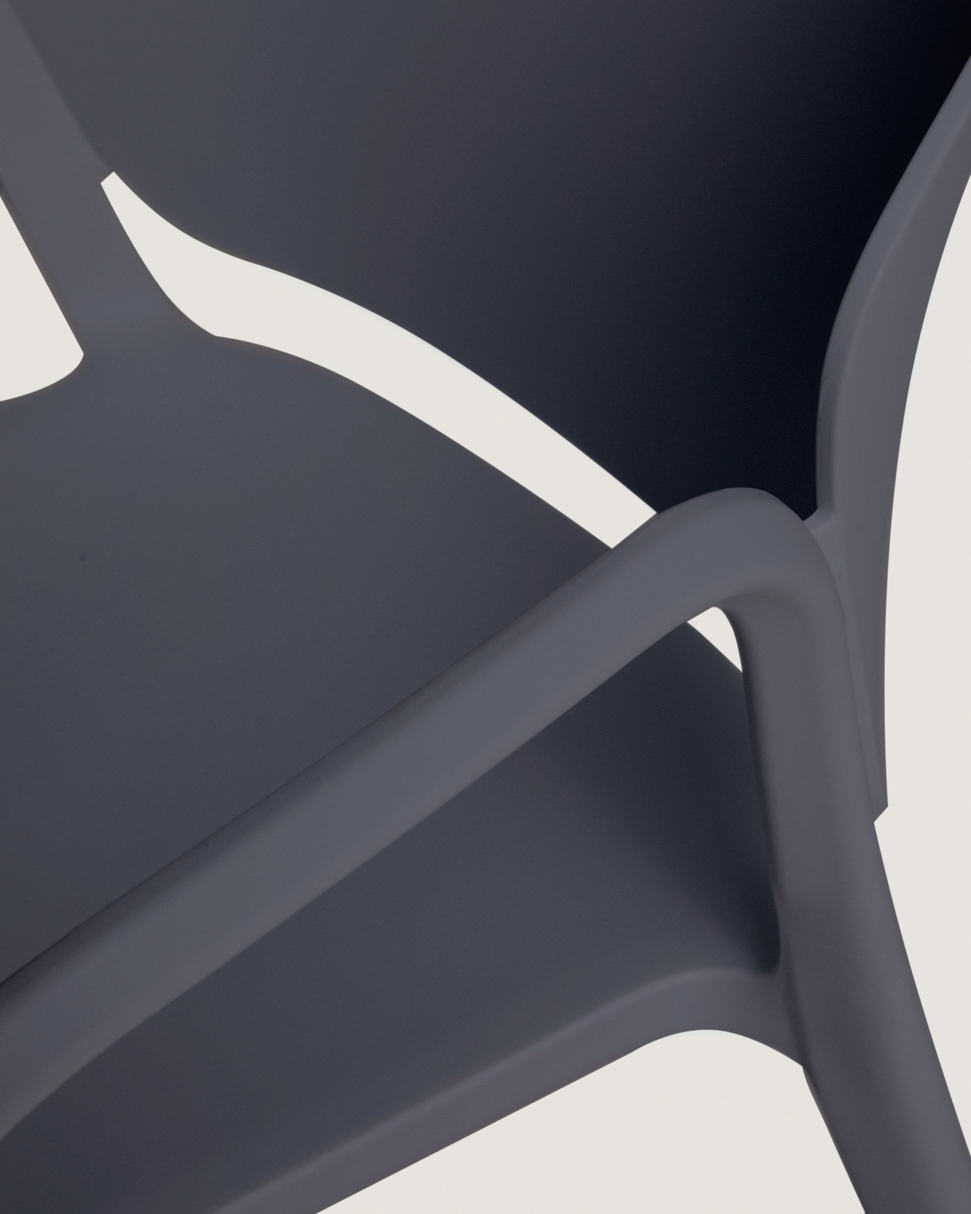 ANIA Dark Gray Garden Chair