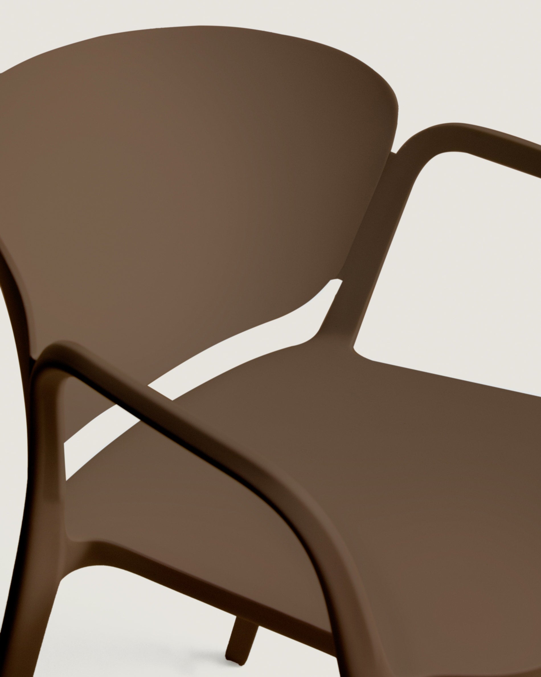 Zahradní židle ANIA tmavě hnědá