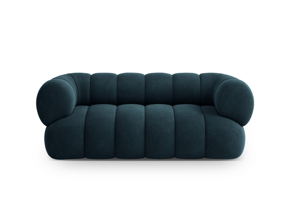 2-seater velvet sofa KOGE petrol