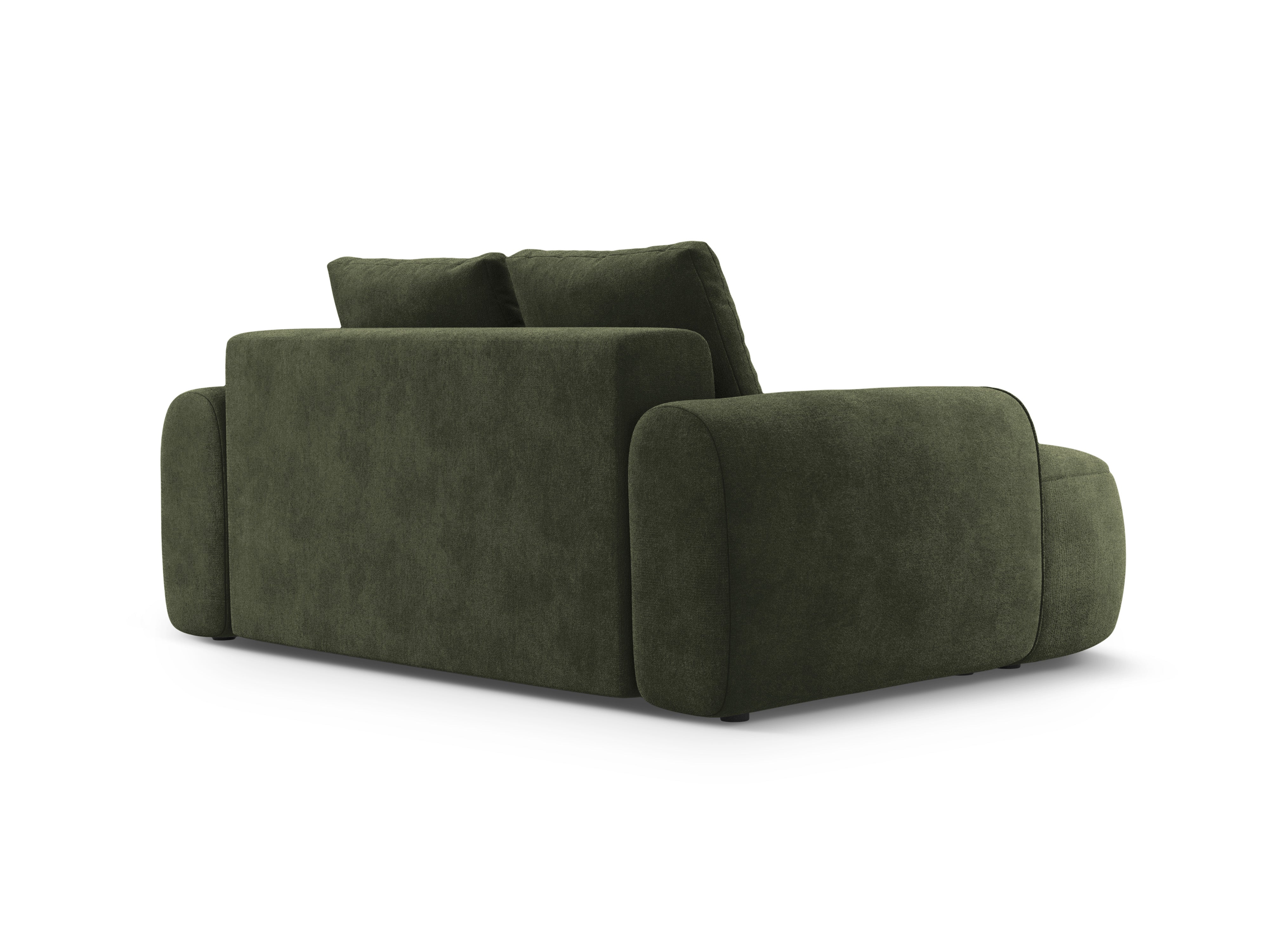 Velvet 2-Seater Sofa LINZ Green