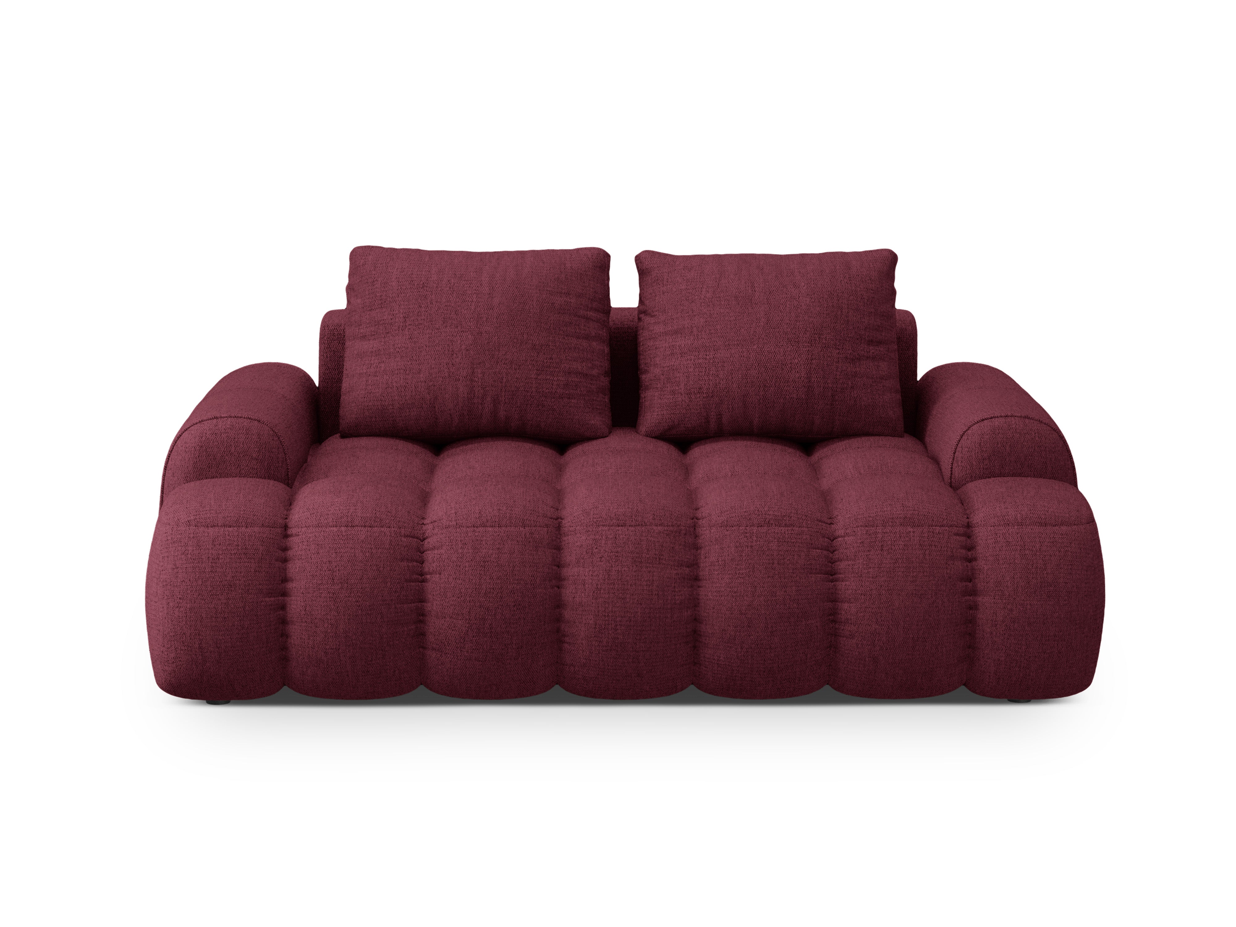2-seater Sofa LINZ burgundy