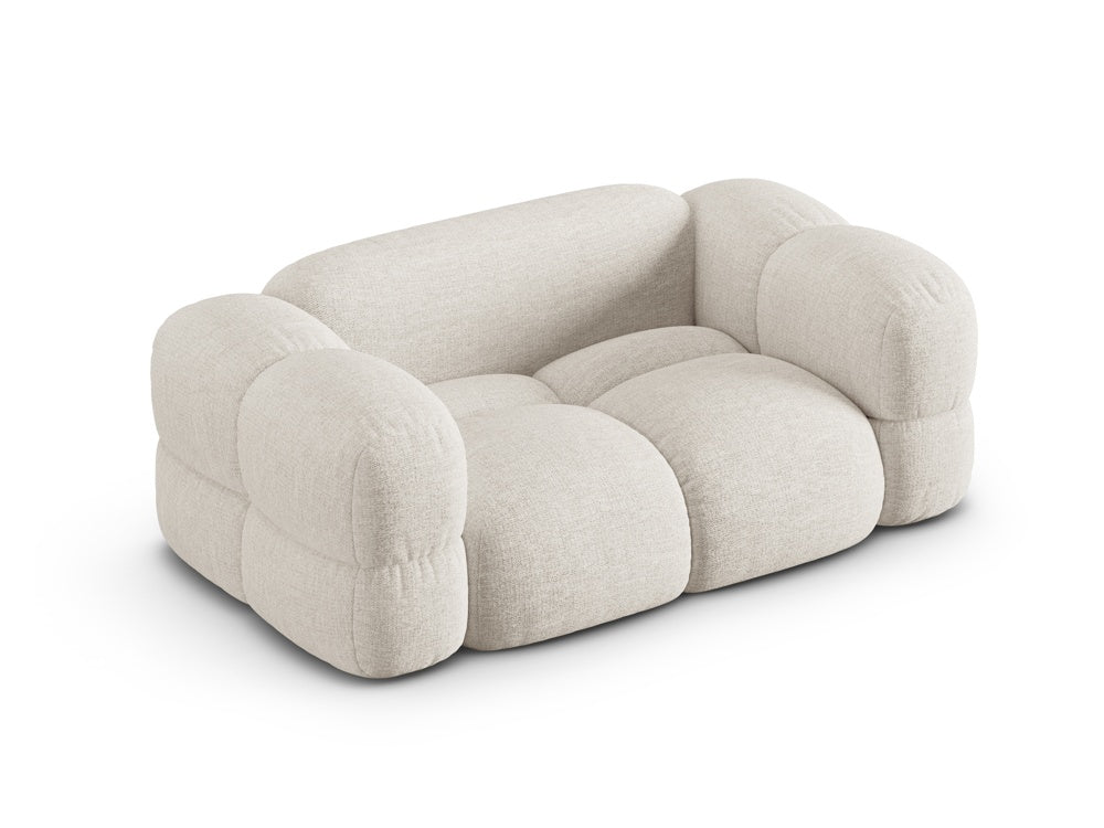 LORETTO Light Beige 2-Seater Sofa