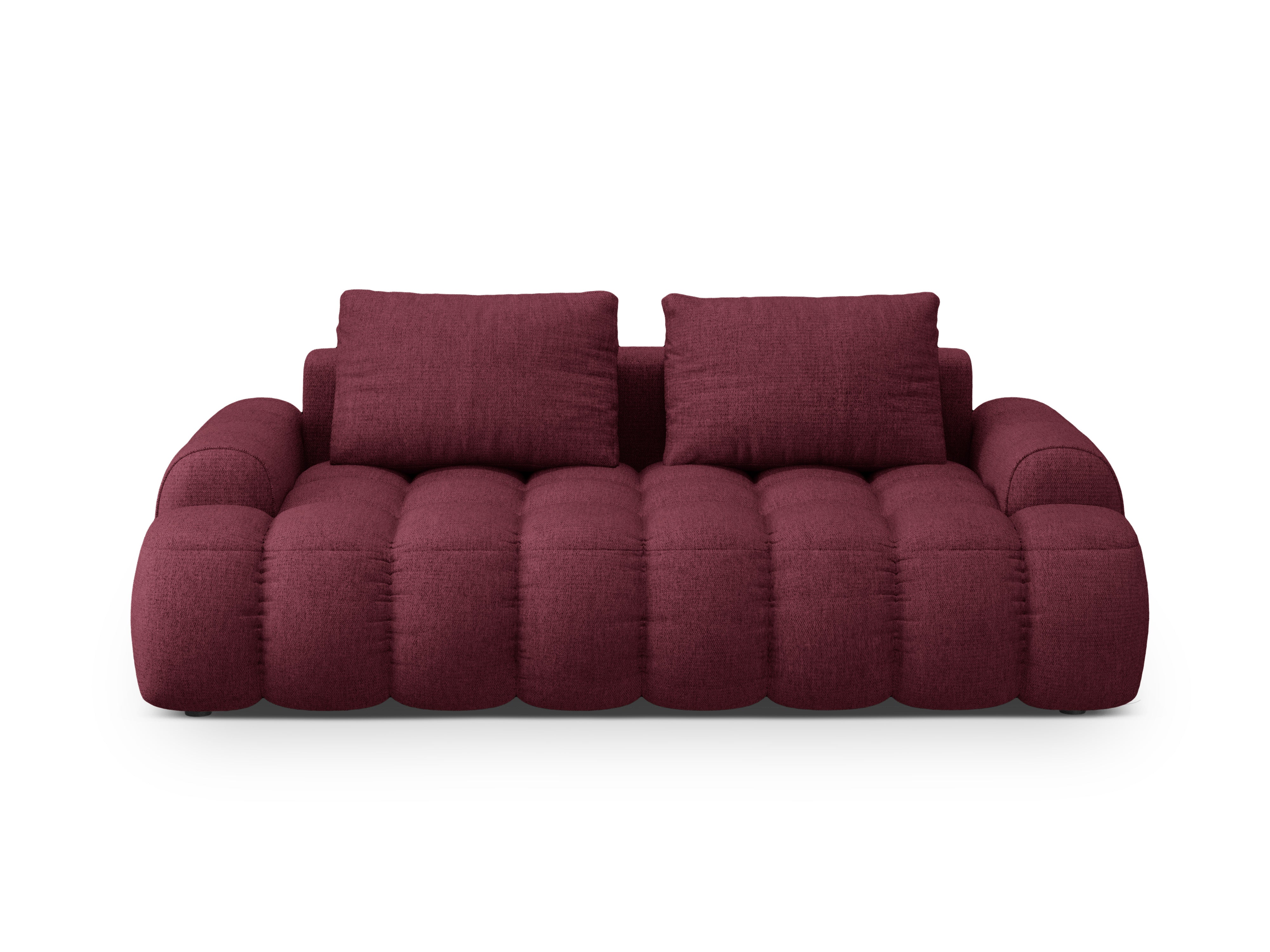 3-seater sofa LINZ burgundy