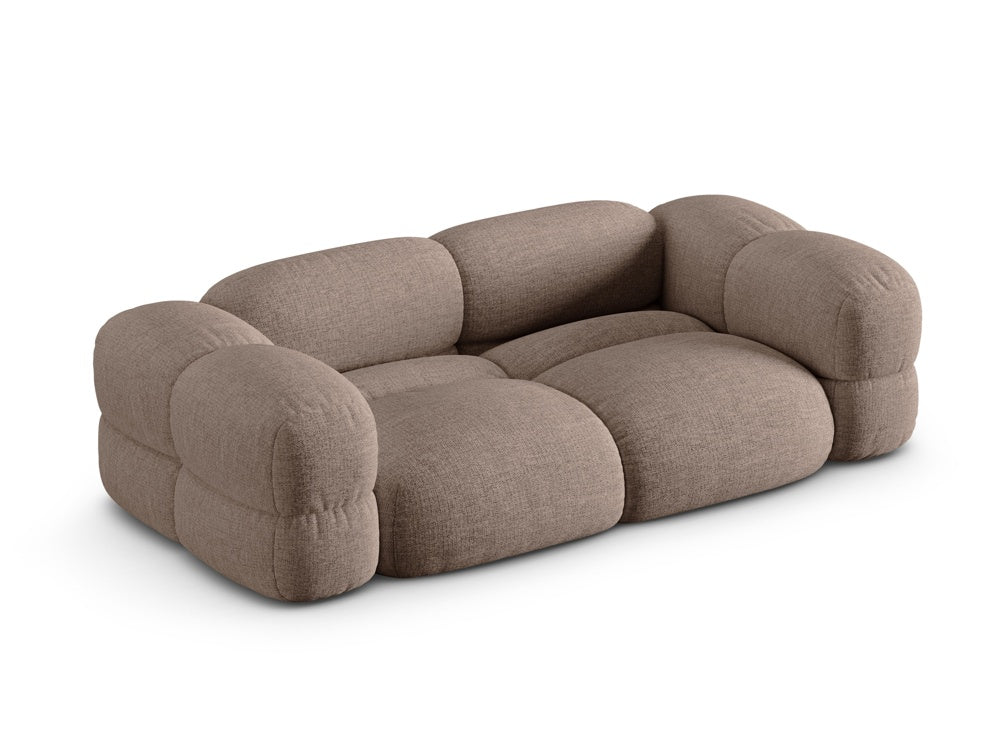 LORETTO cappuccino 3-seater sofa