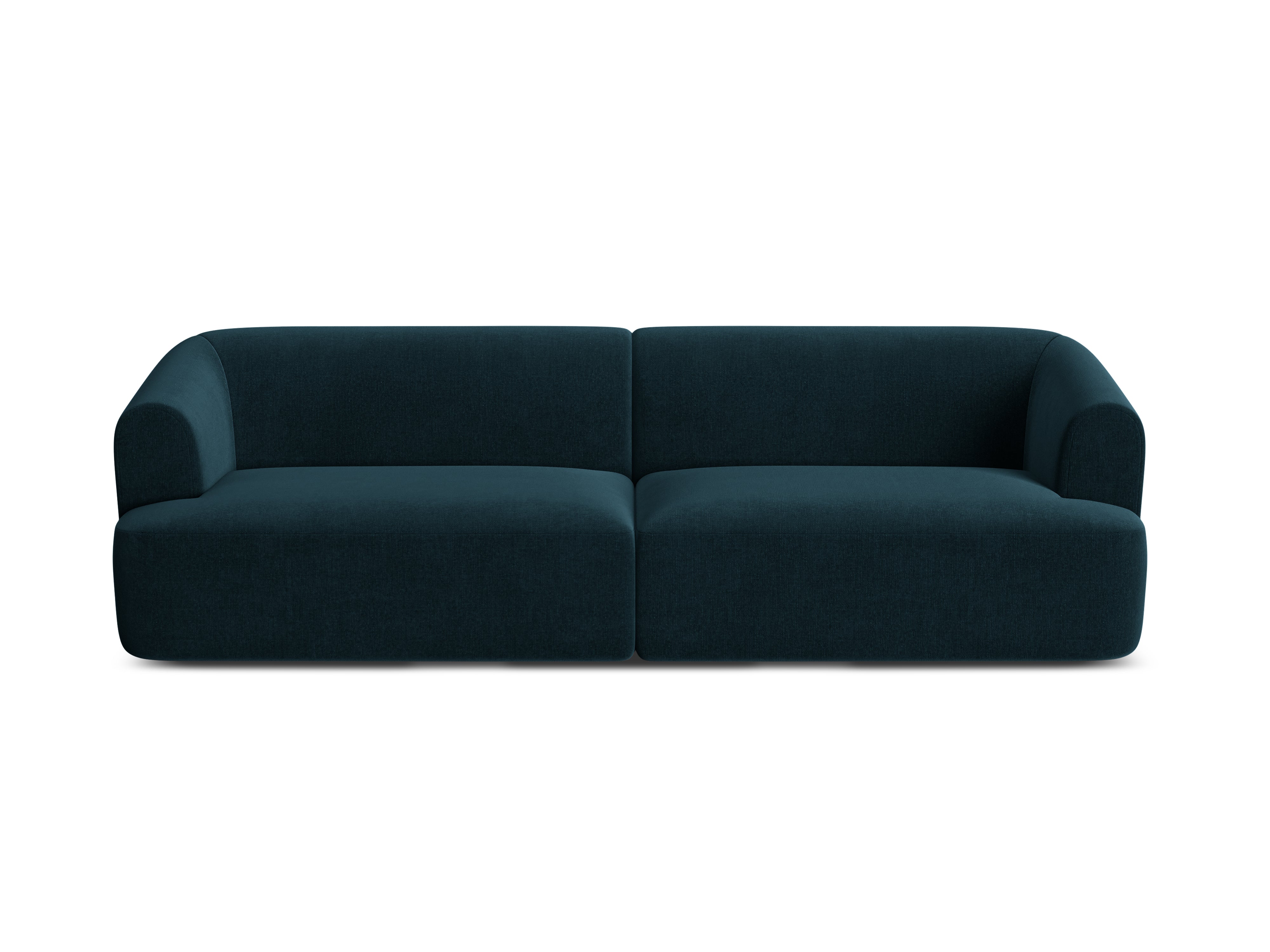 Sofa sametová 4-osobová CAMPI petrol