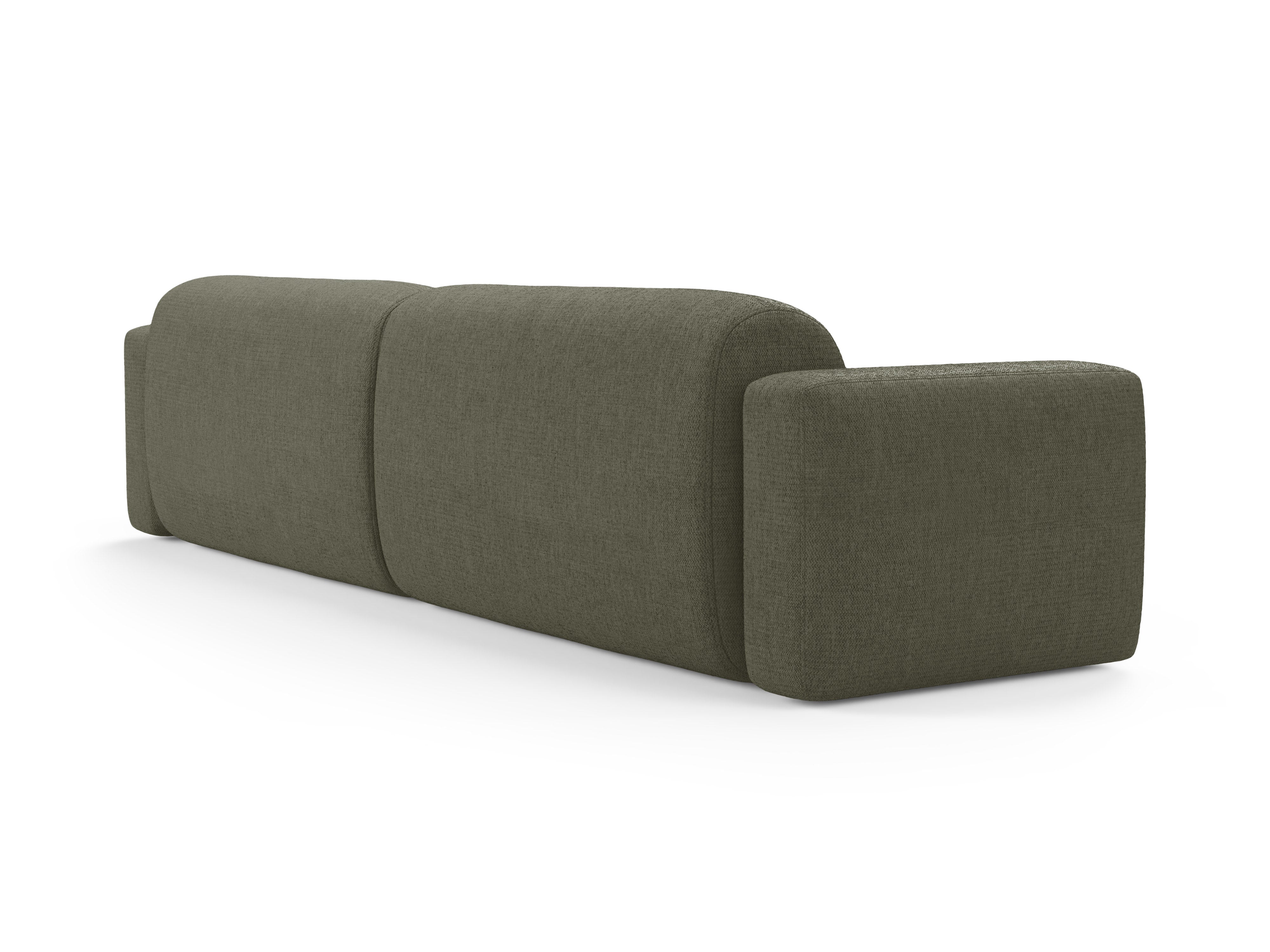 4-seater sofa STRINO olive chenille