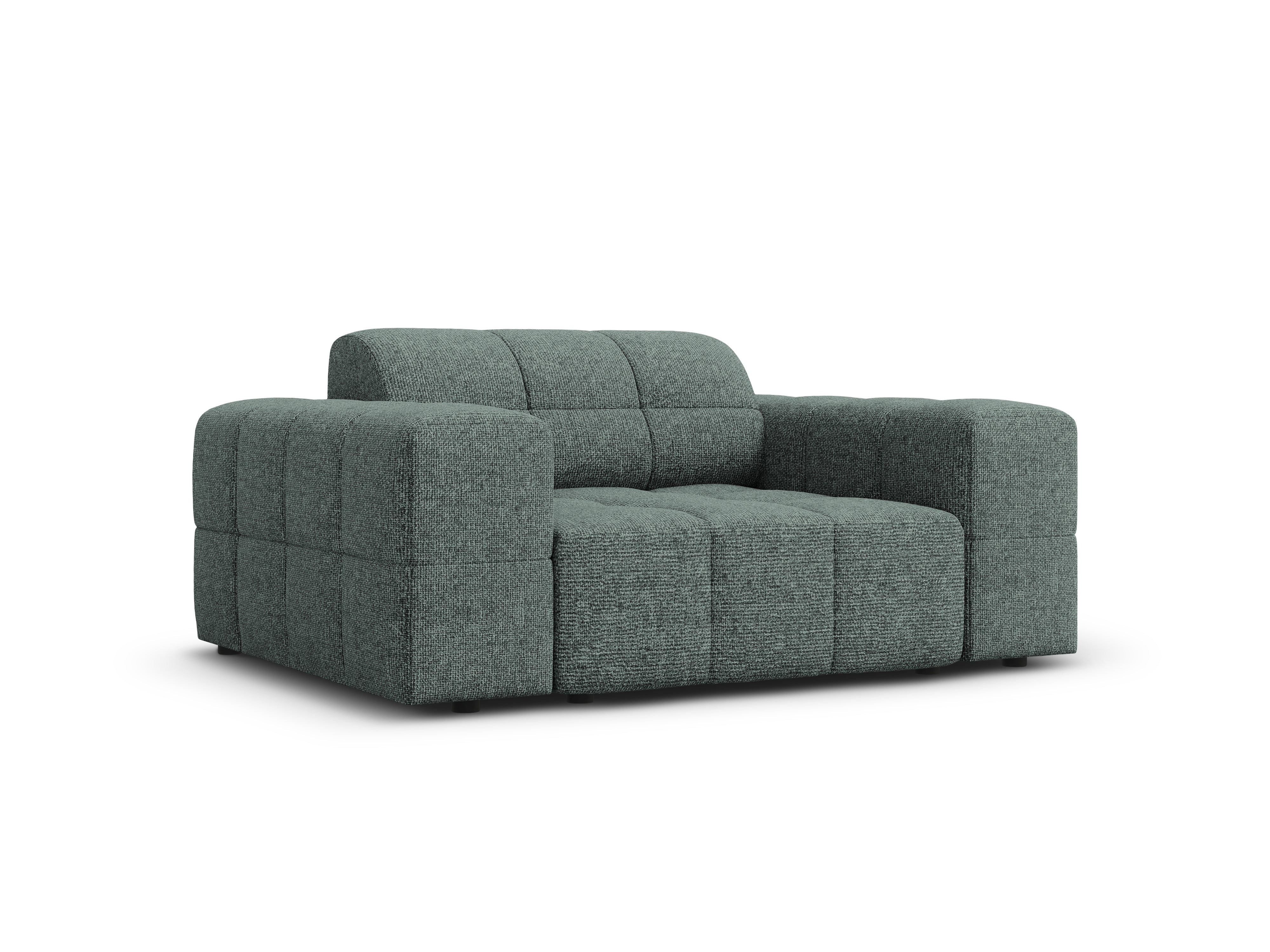 Fotel CHICAGO petrol szenil do salonu – Cosmopolitan Design