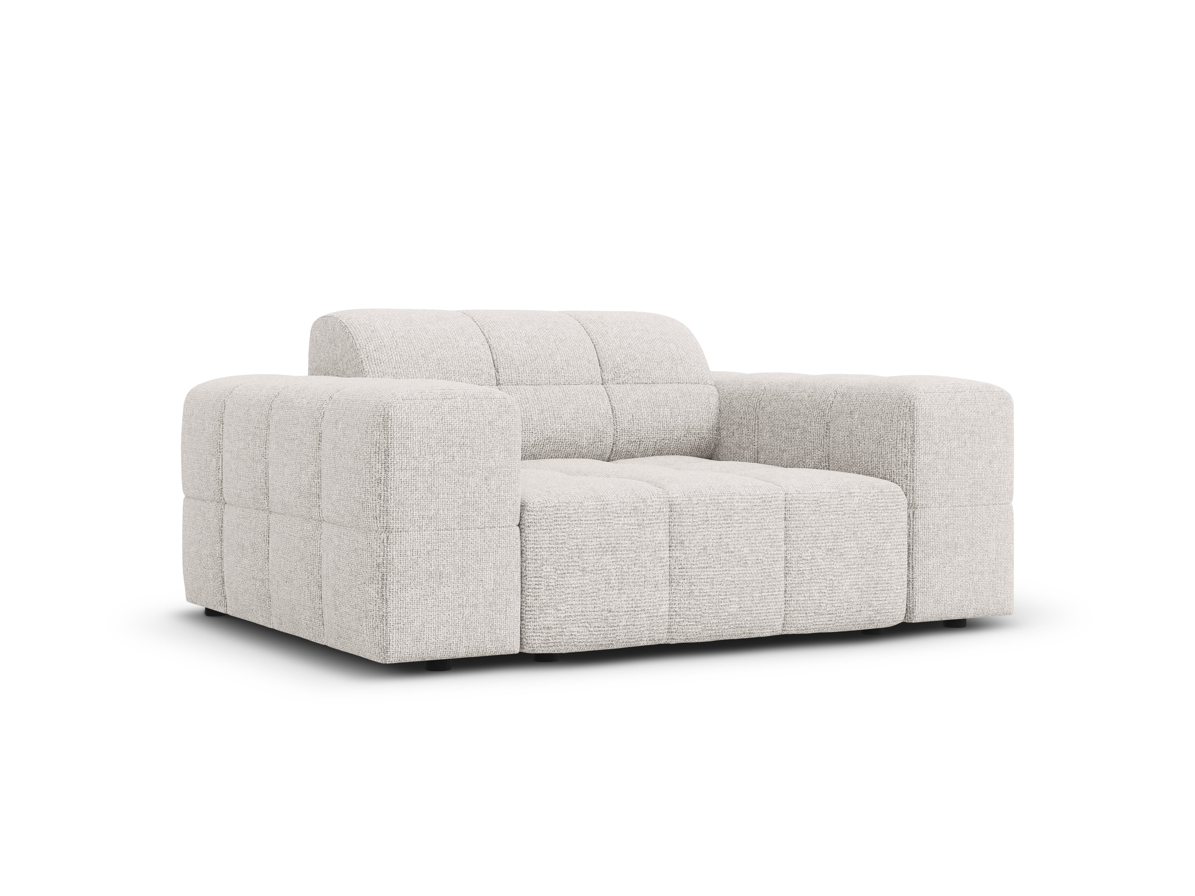 Fotel CHICAGO jasnoszary szenil do salonu – Cosmopolitan Design