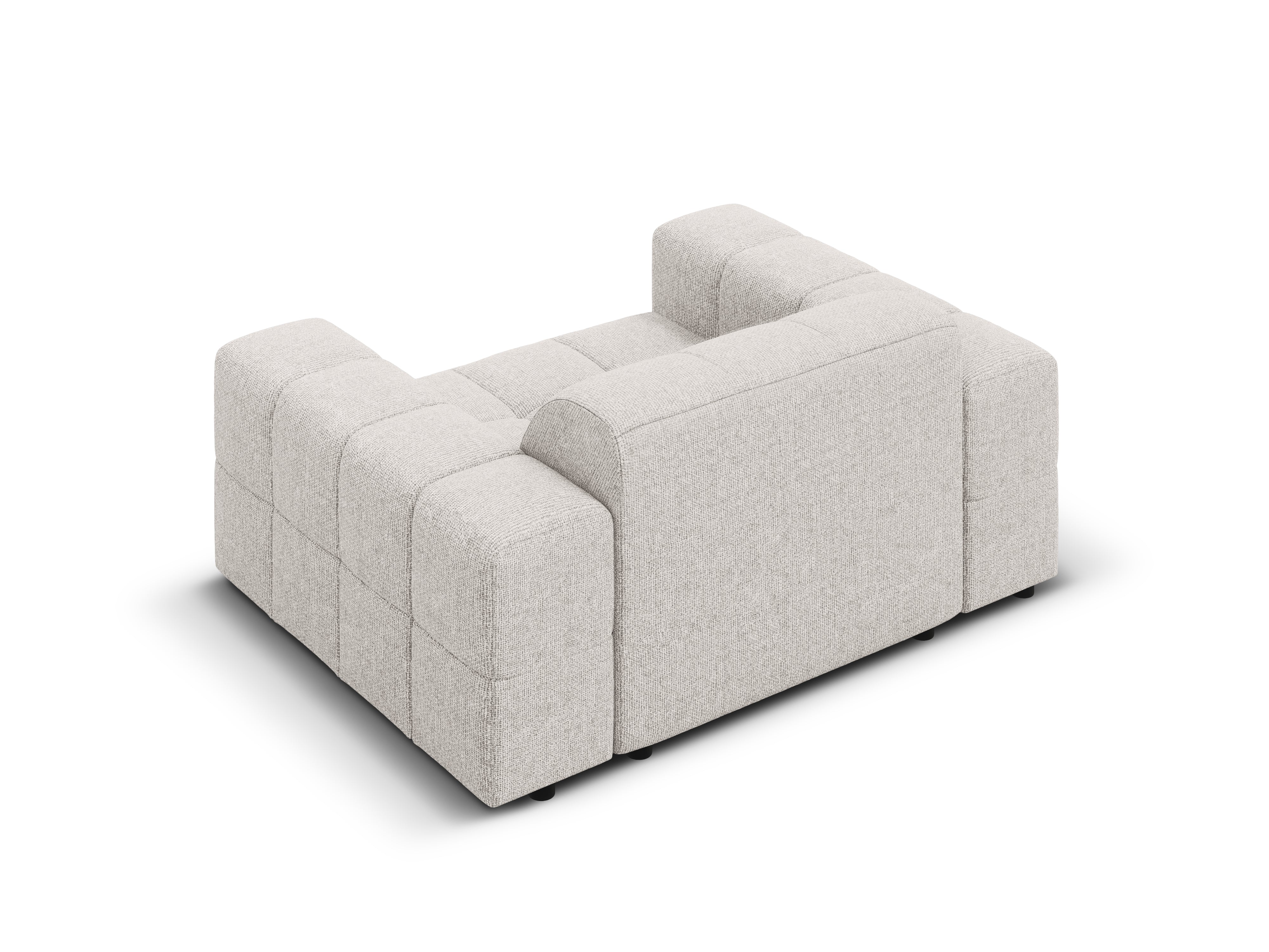 Fotel CHICAGO jasnoszary szenil, marka Cosmopolitan Design