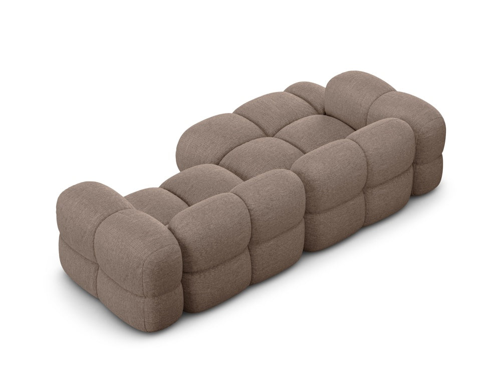 Narożnik 3-osobowy lewostronny LORETTO cappuccino