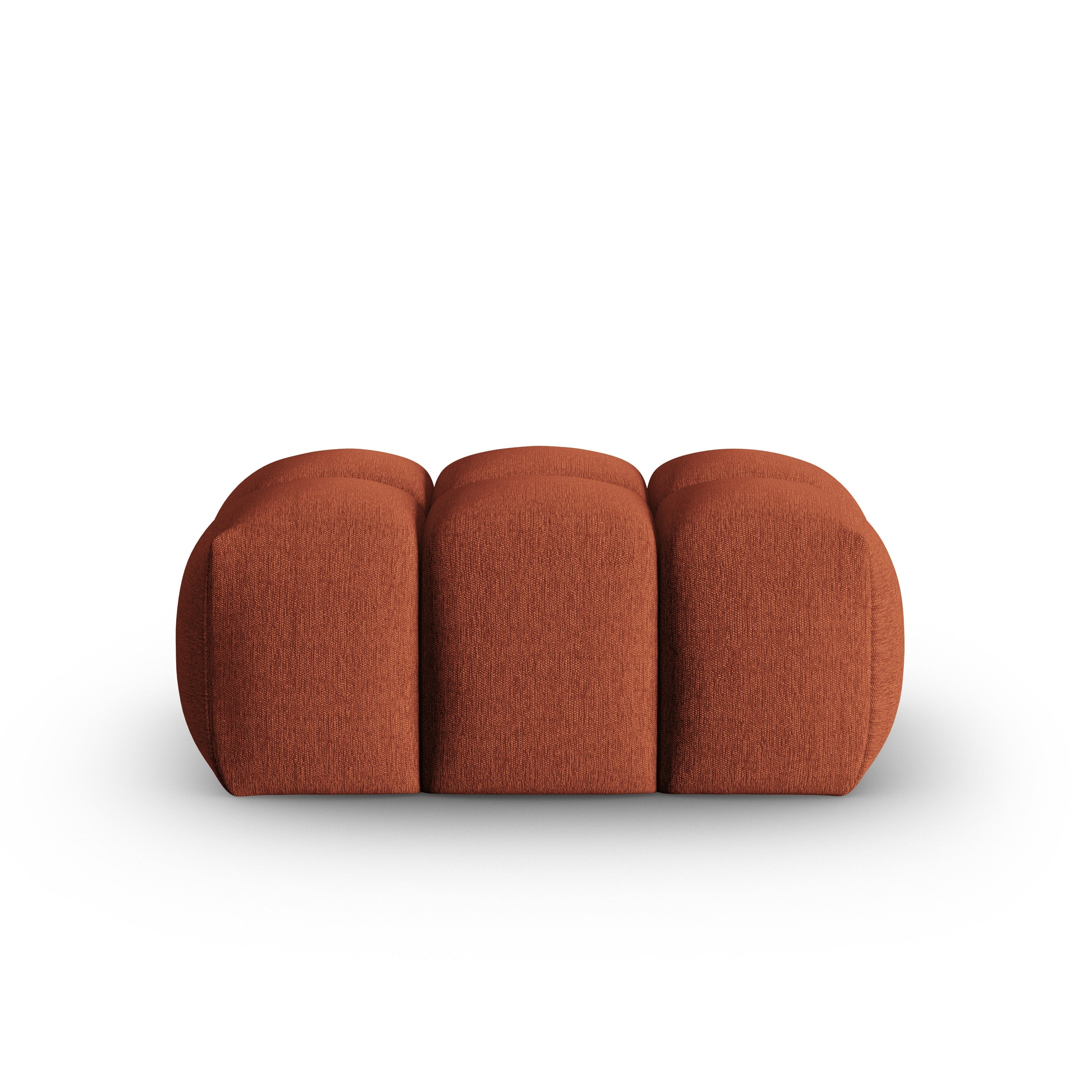VERONA coral pouf