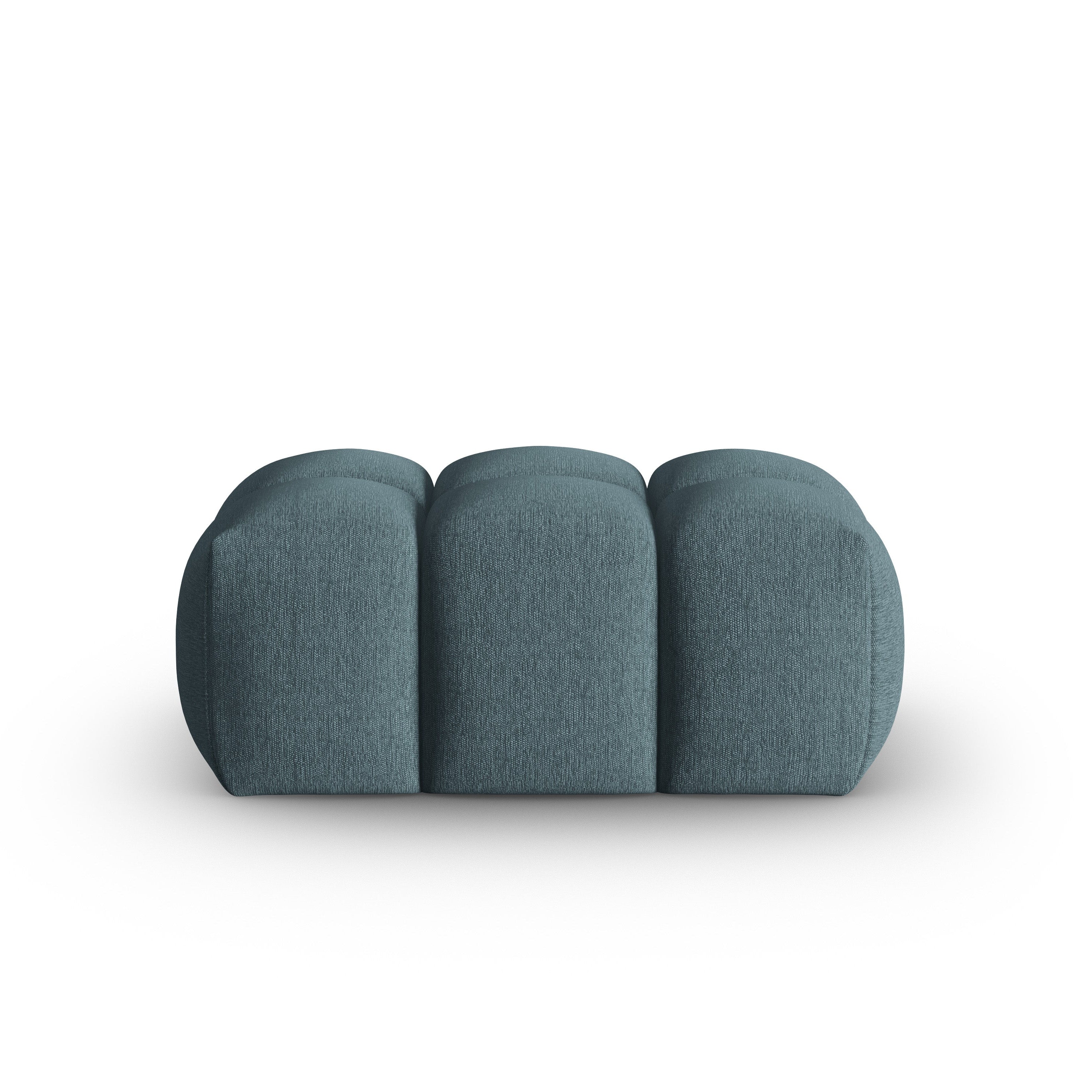 VERONA light blue pouf
