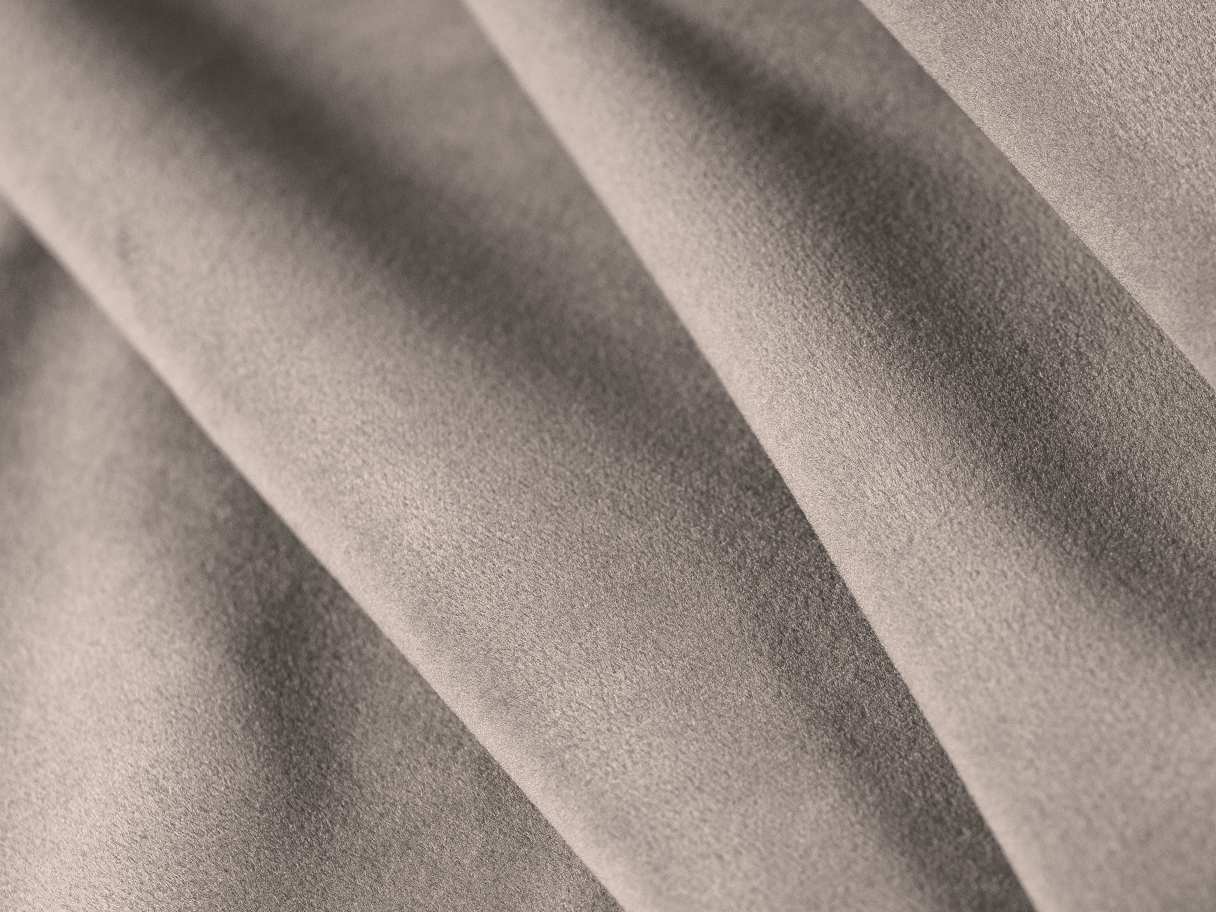 CORTINA Left-Arm Velvet Panoramic Sofa in Cappuccino