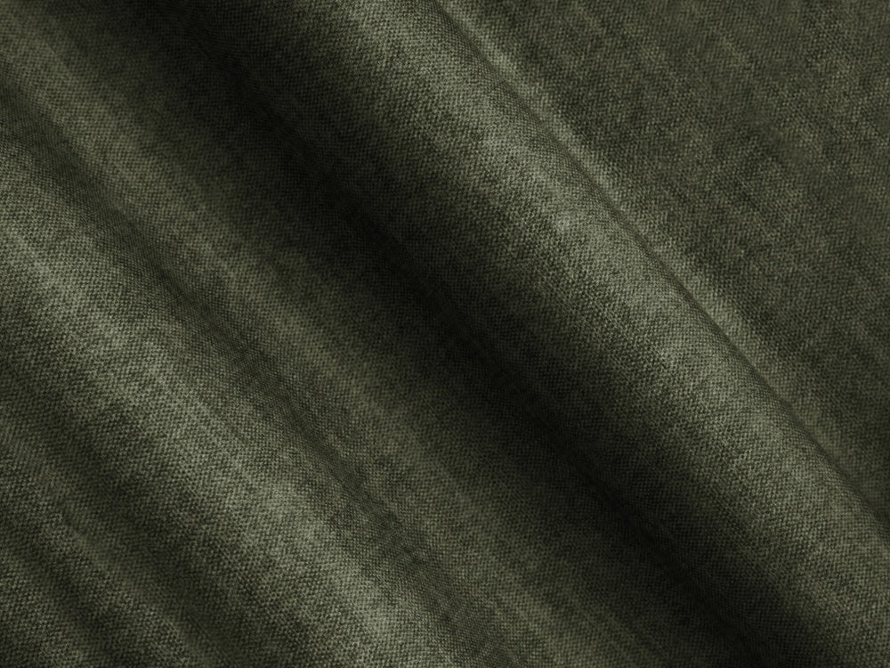 Sametový rohový gauč ve tvaru U pravý LORETTO zelený