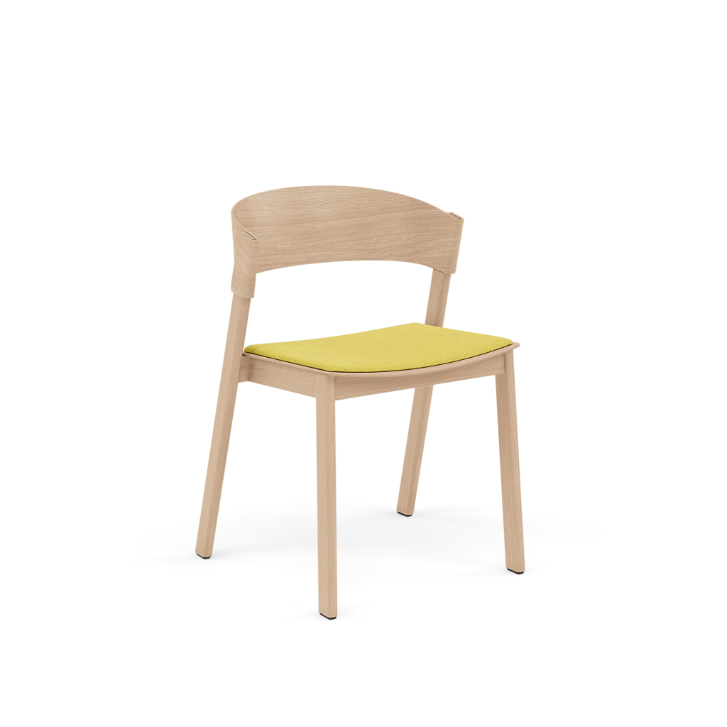 COVER Chair - Customizable with Oak Base
