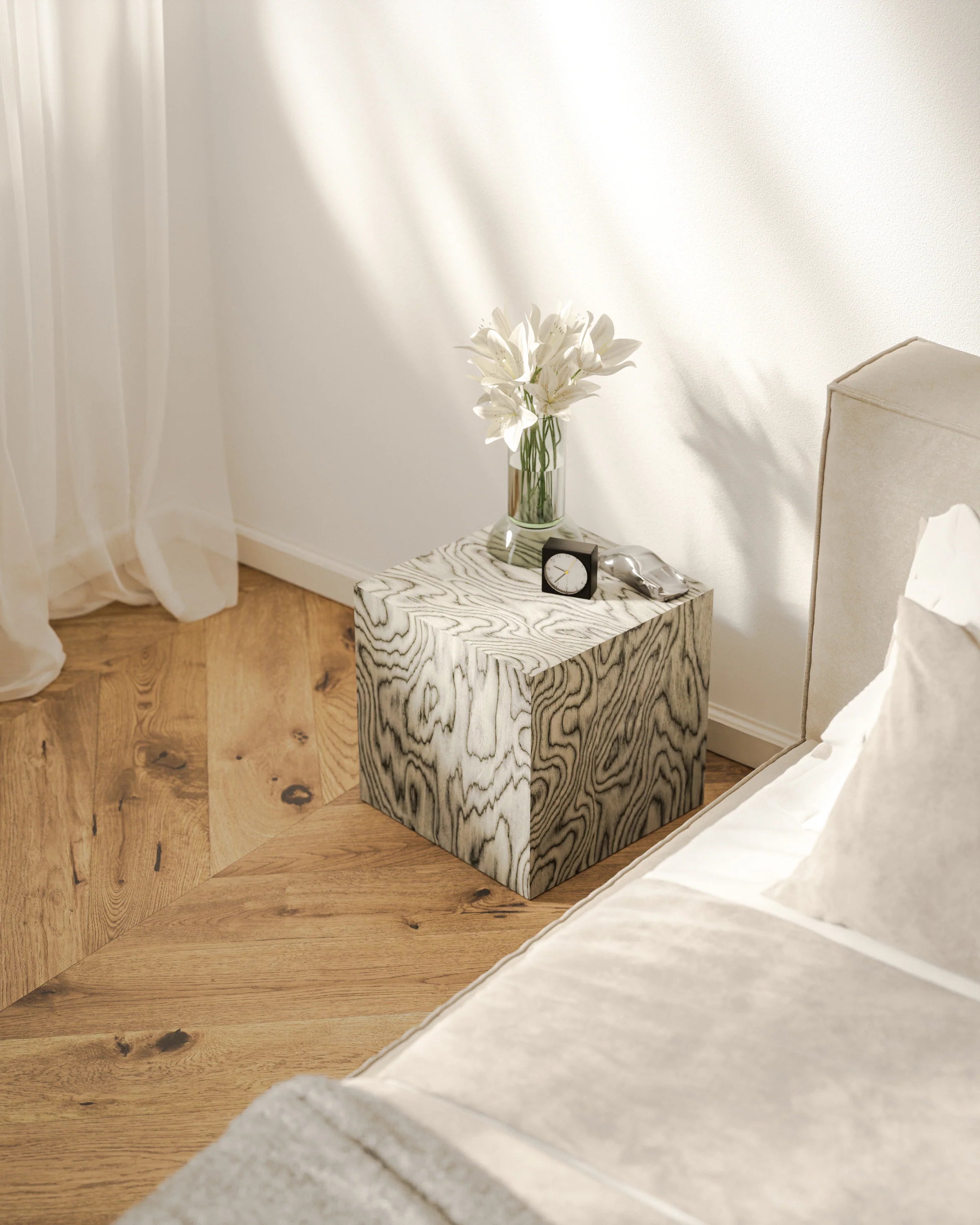 Stolik pomocniczy CUBE Sottsass