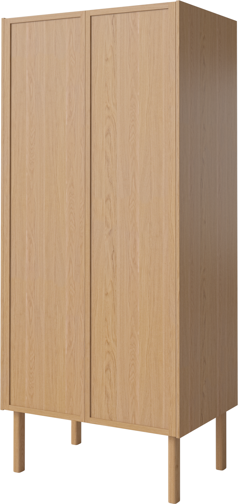 Wardrobe cana oak wood