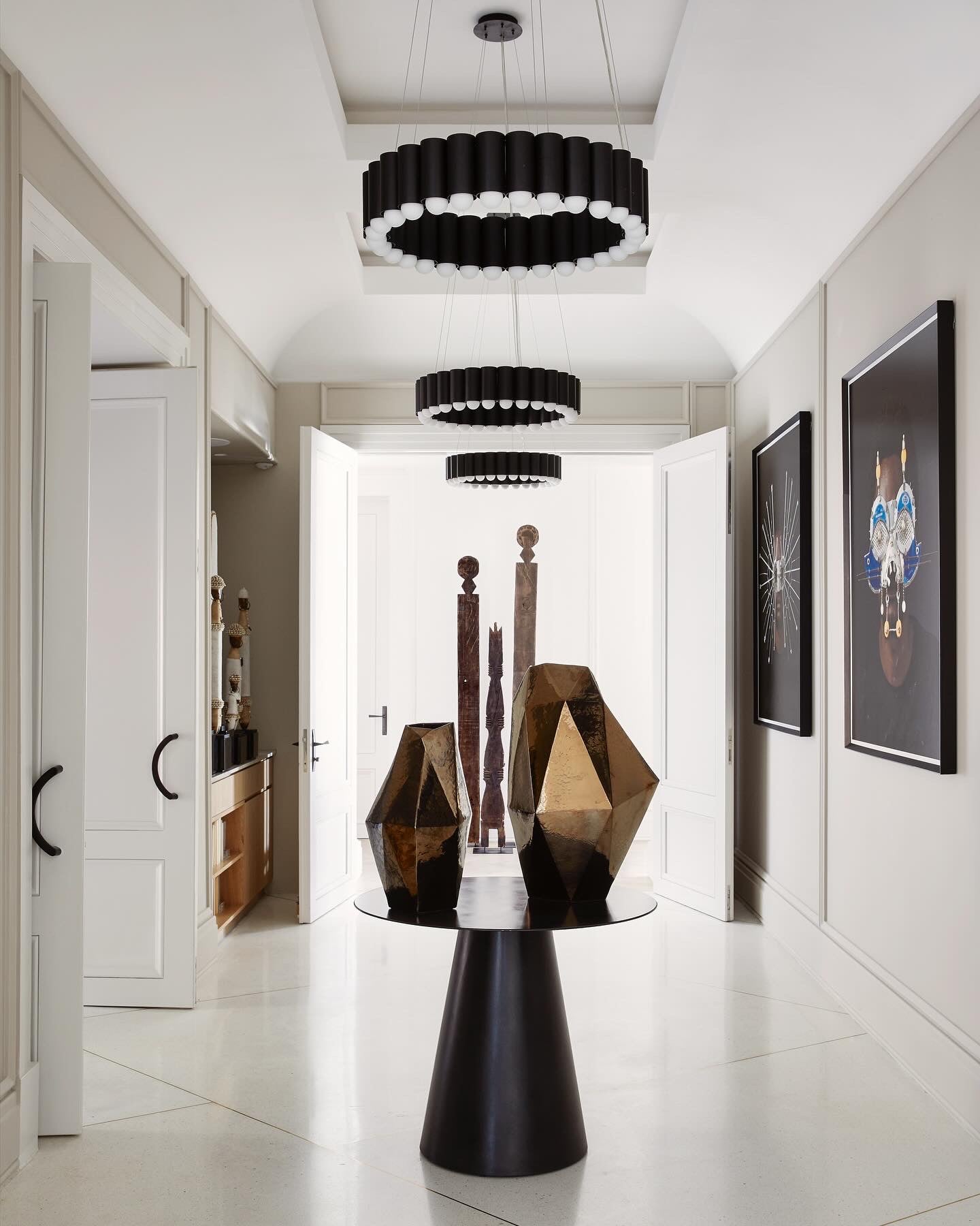 Lampa wisząca CAROUSEL matowy czarny