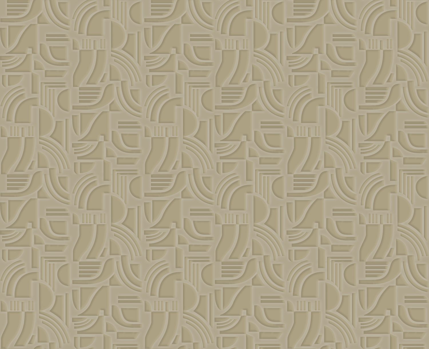 Textilní tapeta se strukturovaným geometrickým vzorem ARCANE - BEIGE béžová