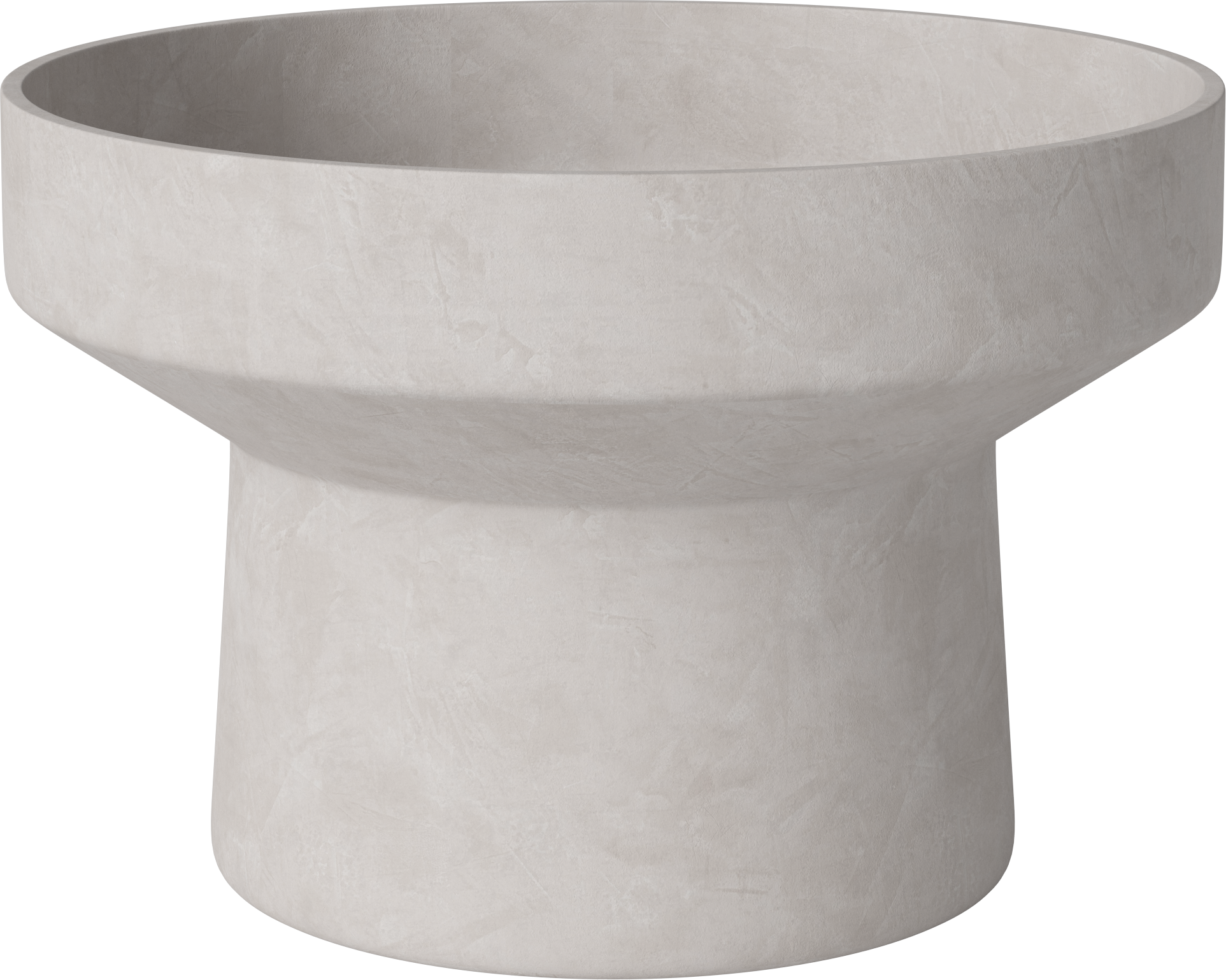 Combo pot gray cement