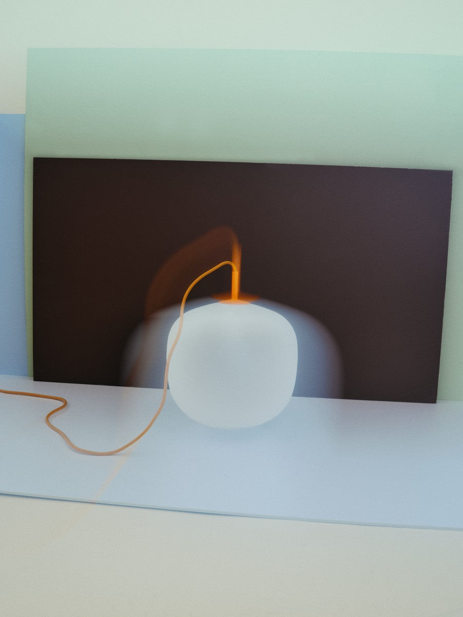 Závěsná lampa RIME oranžová
