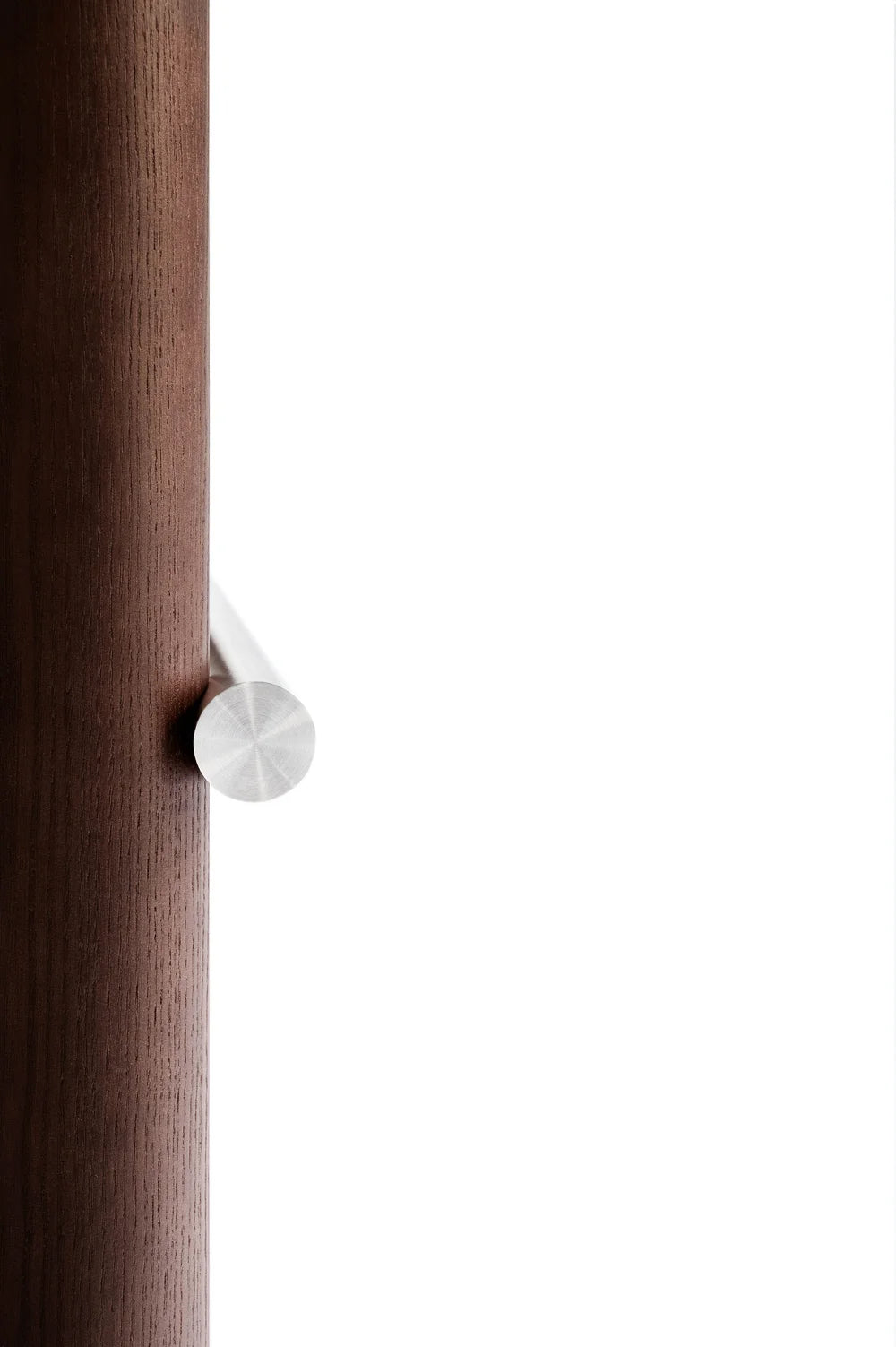 Barová židle GROPIUS CS2 čalouněná s dřevěnou základnou